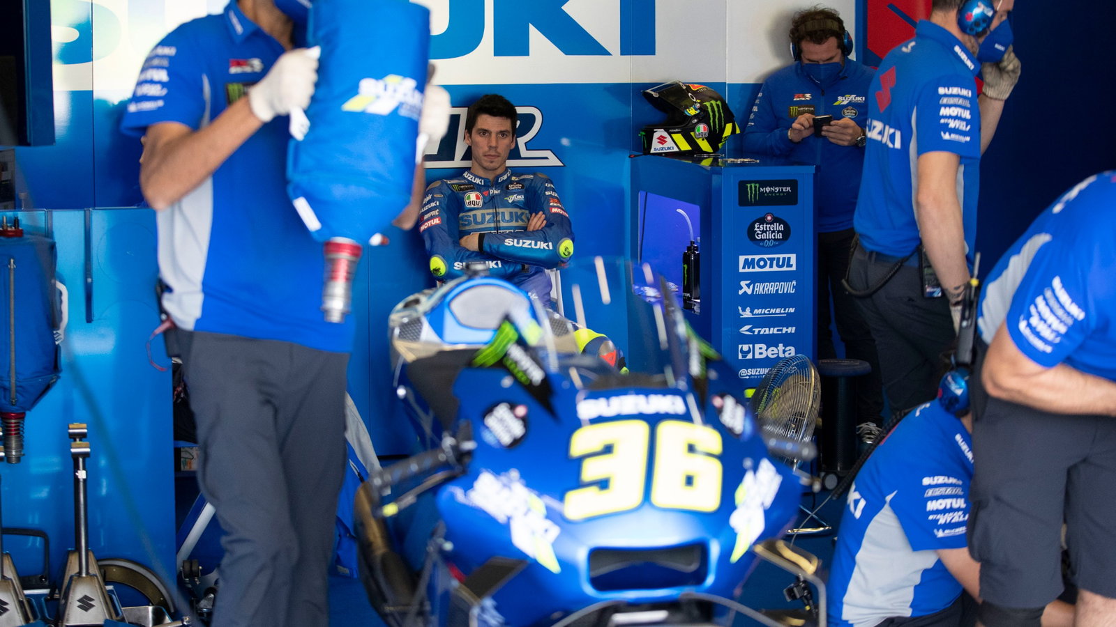 Joan Mir, Jerez MotoGP test, 18 November 2021