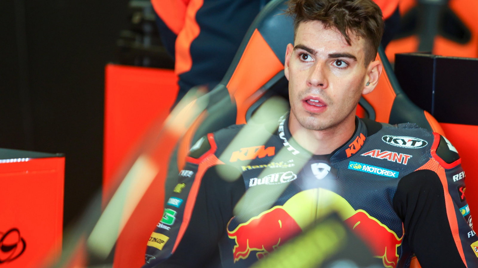 Augusto Fernandez Jerez Moto2 test, 22 November 2021