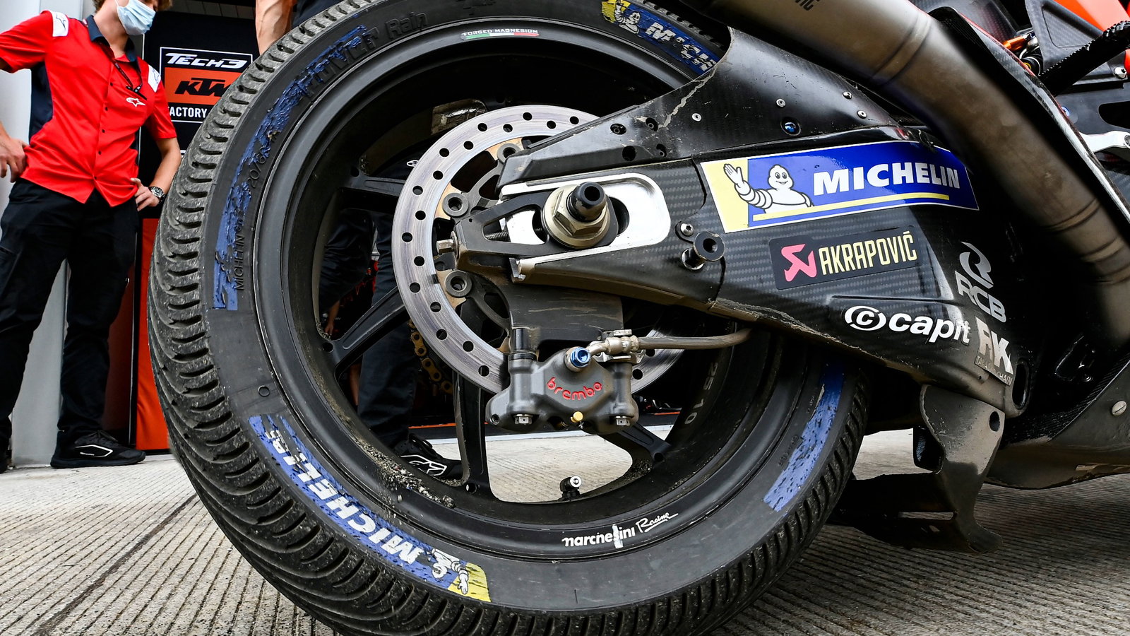 Dirty bike, sand, MotoGP, Indonesian MotoGP test, 11 February 2022