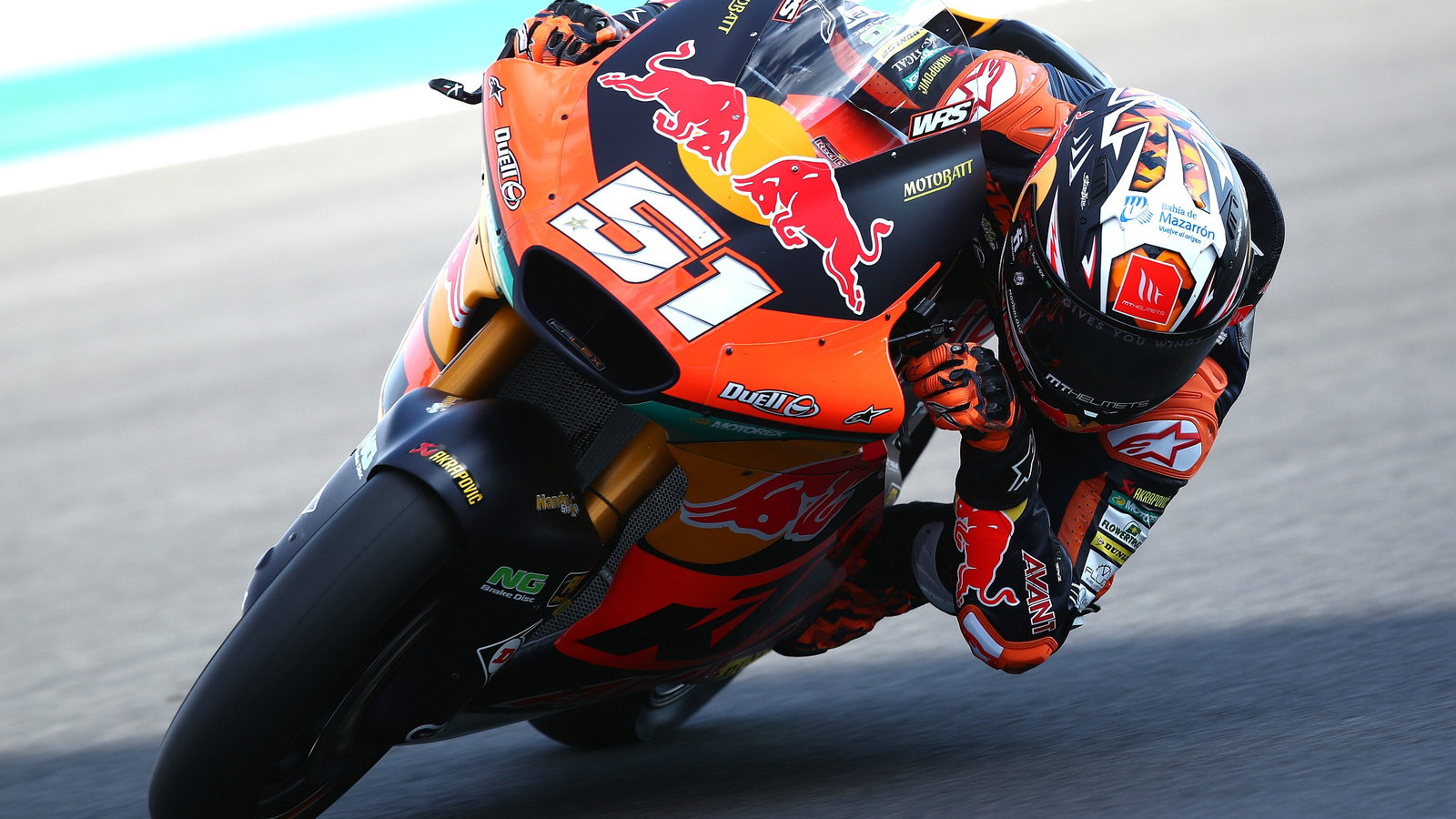 Pedro Acosta Portimao Moto2 test, 20 February 2022