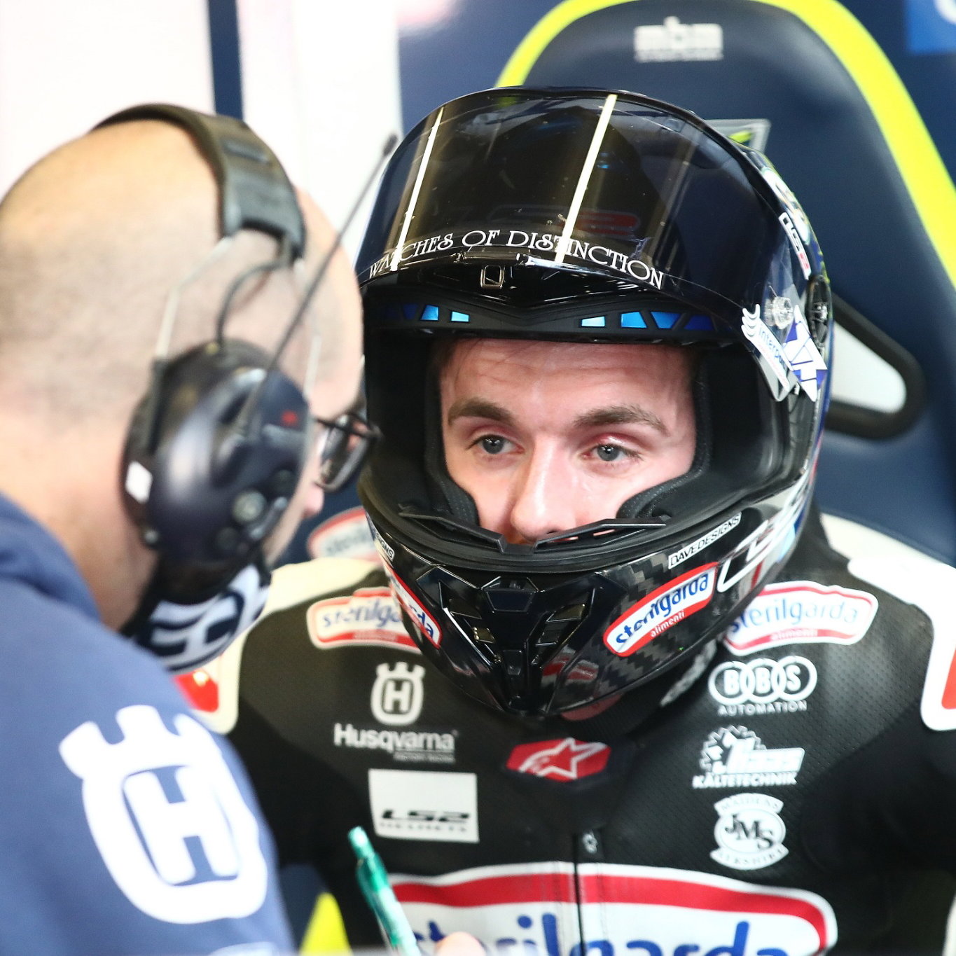 John McPhee Portimao Moto2 test, 21 February 2022