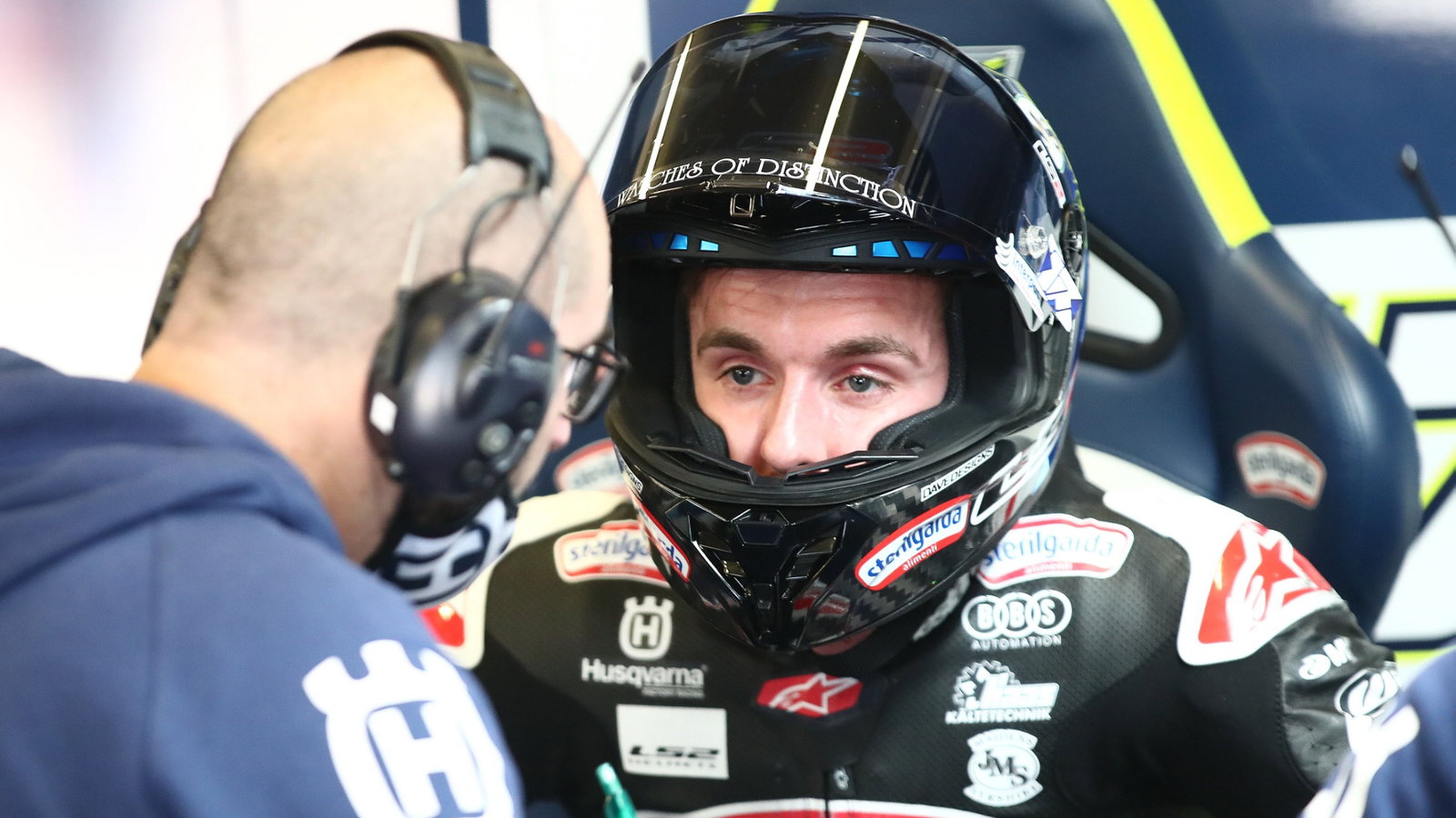 John McPhee Portimao Moto2 test, 21 February 2022