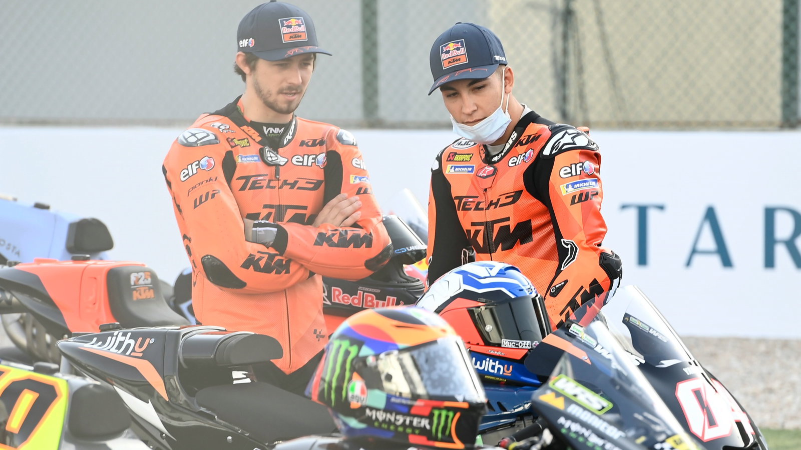 Remy Gardner, Raul Fernandez, MotoGP, Qatar MotoGP, 3 March 2022