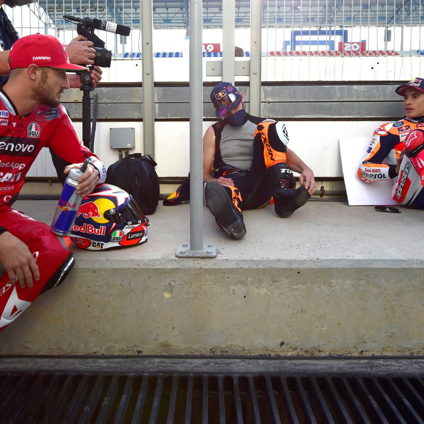 Jack Miller, Brad Binder, Marc Marquez, MotoGP, Qatar MotoGP, 3 March 2022