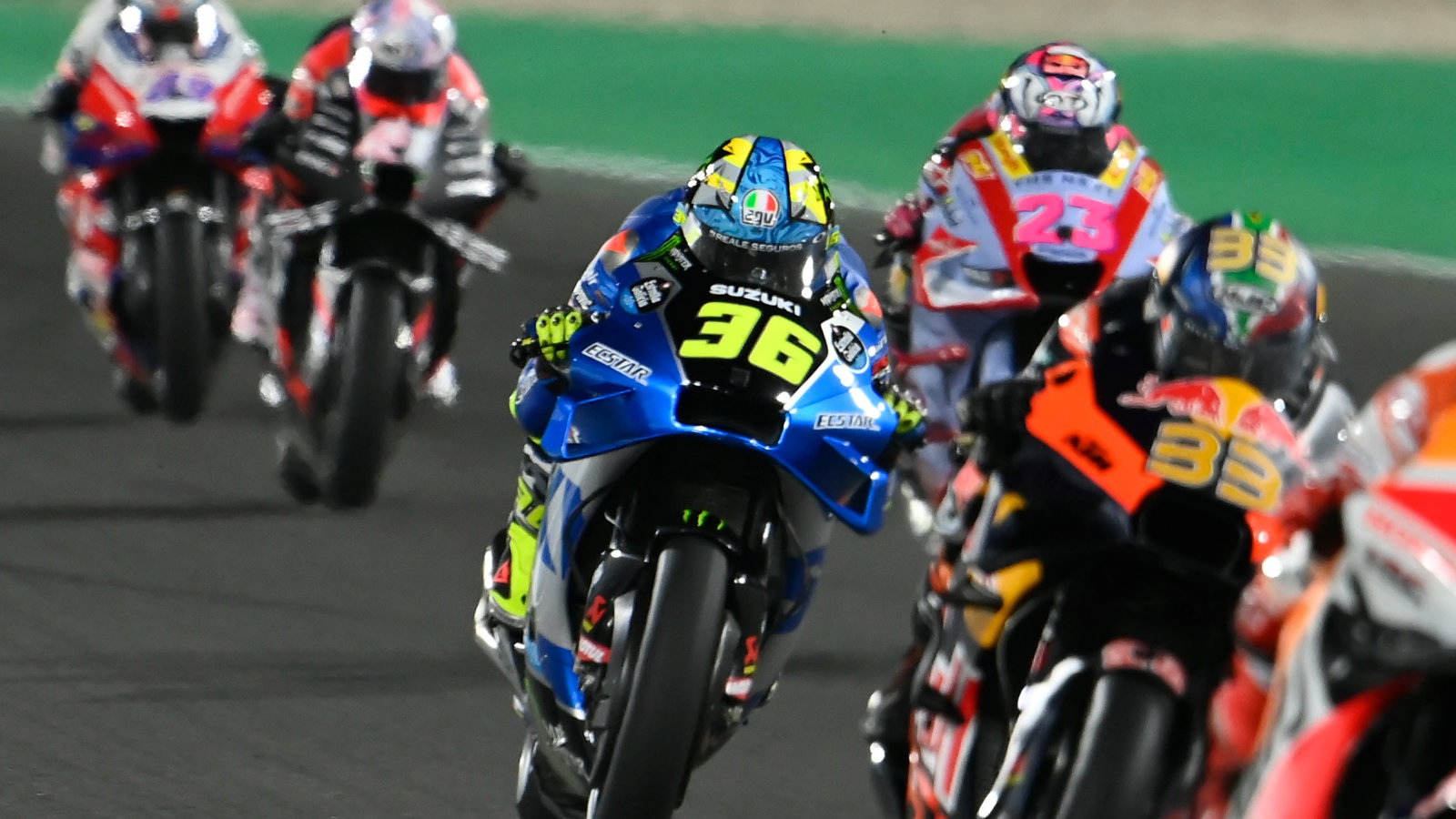 Joan Mir, Qatar MotoGP race, 6 March 2022