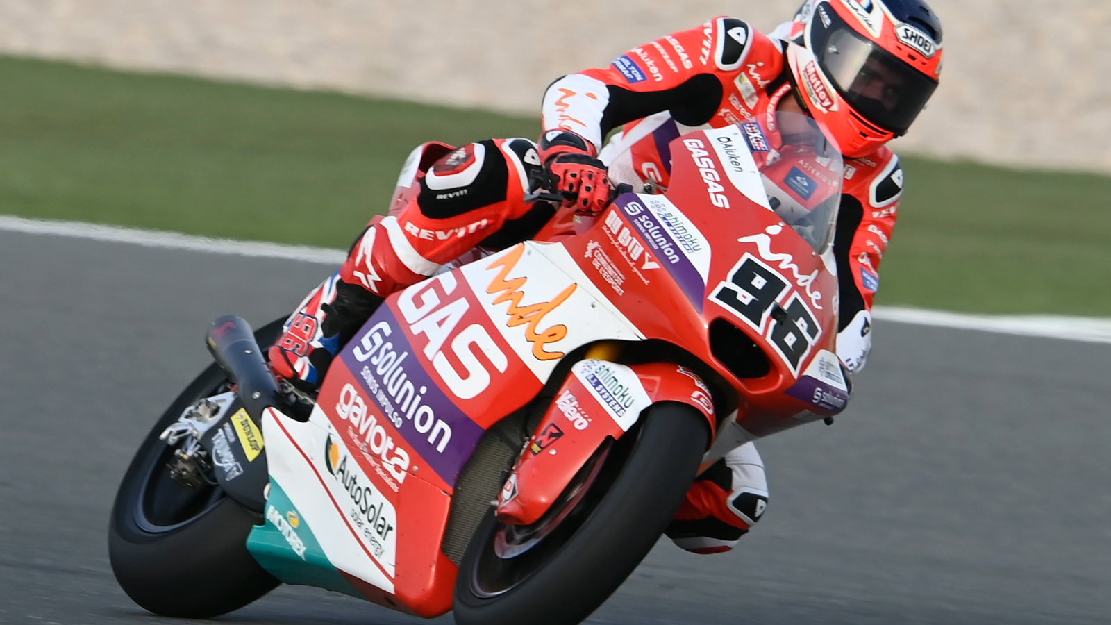 Jake Dixon, Moto2 race, Qatar MotoGP, 6 March 2022