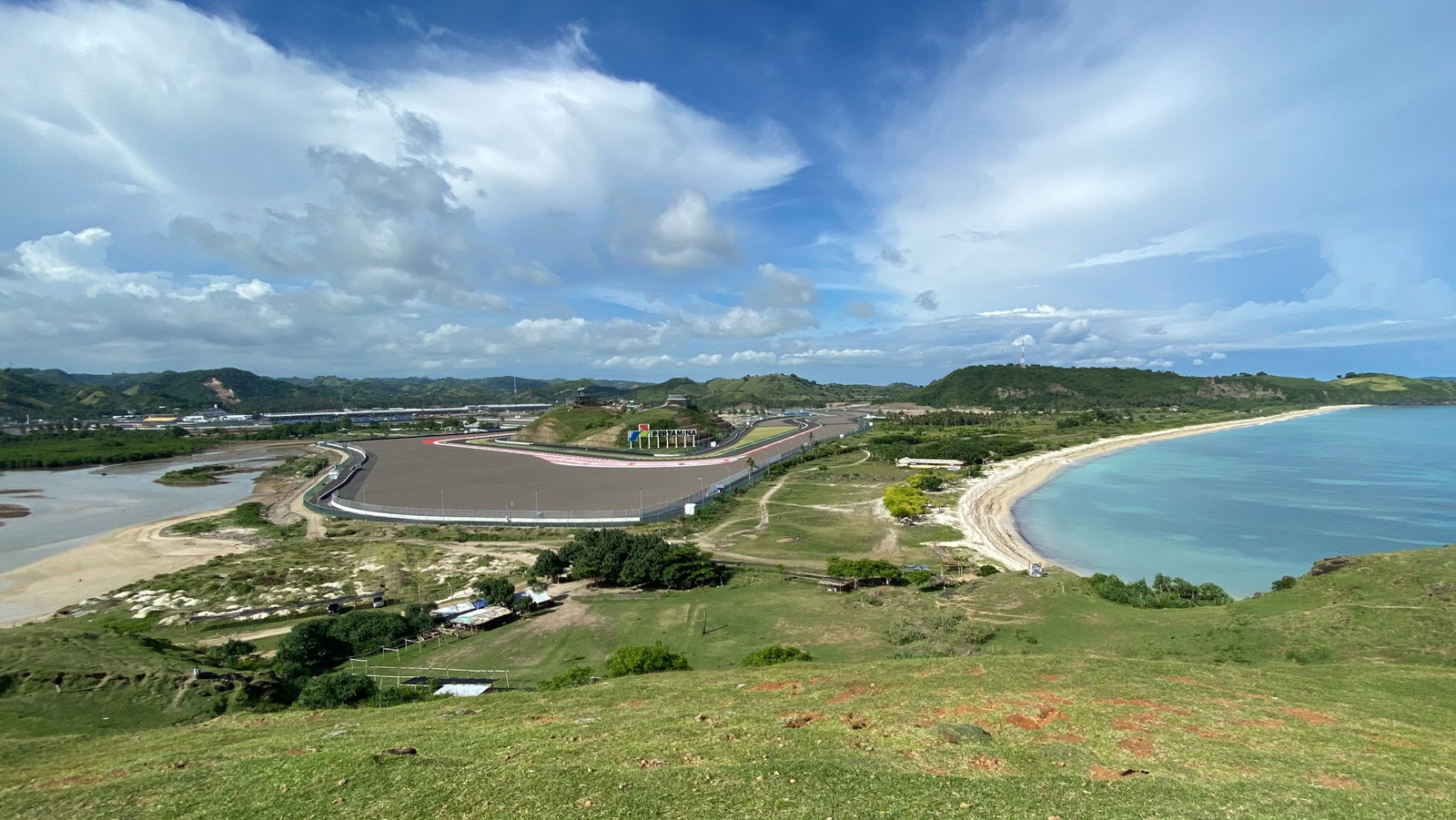 Views from Mandalika, Lombok. Indonesian MotoGP, 12 March 2022