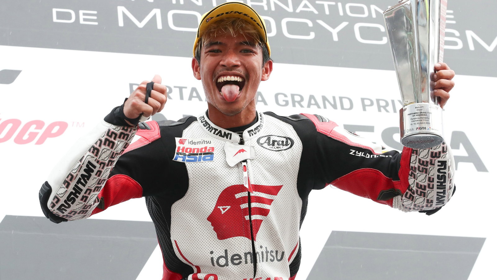 Somkiat Chantra, Moto2 race, Indonesian MotoGP, 20 March 2022