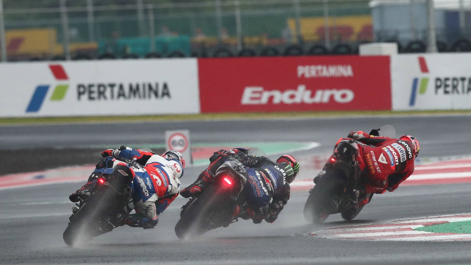 Jack Miller Fabio Quartararo Johann Zarco , MotoGP race, Indonesian MotoGP, 20 March 2022