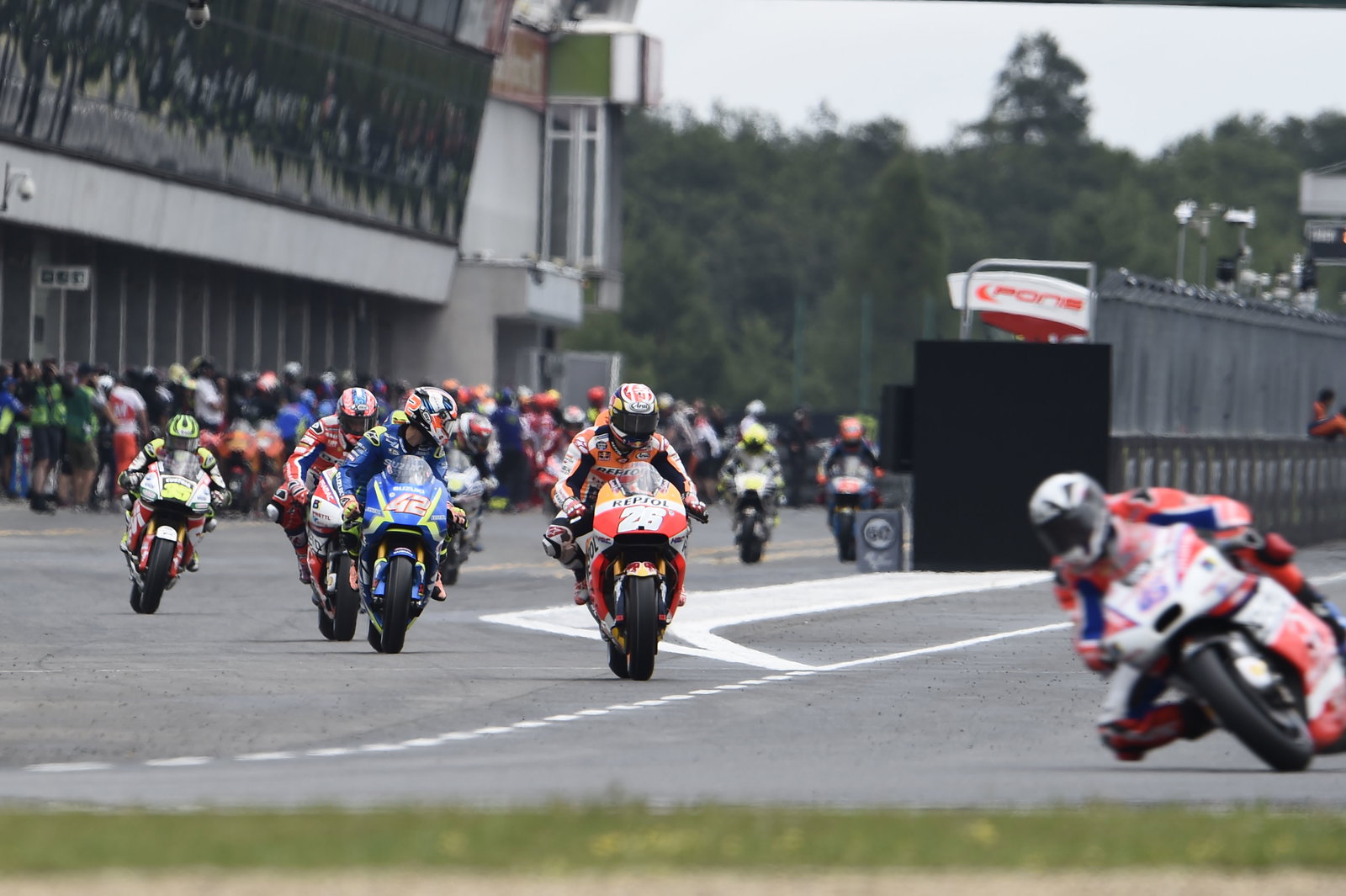MotoGP Austria: Riders raise doubts over racing in wet
