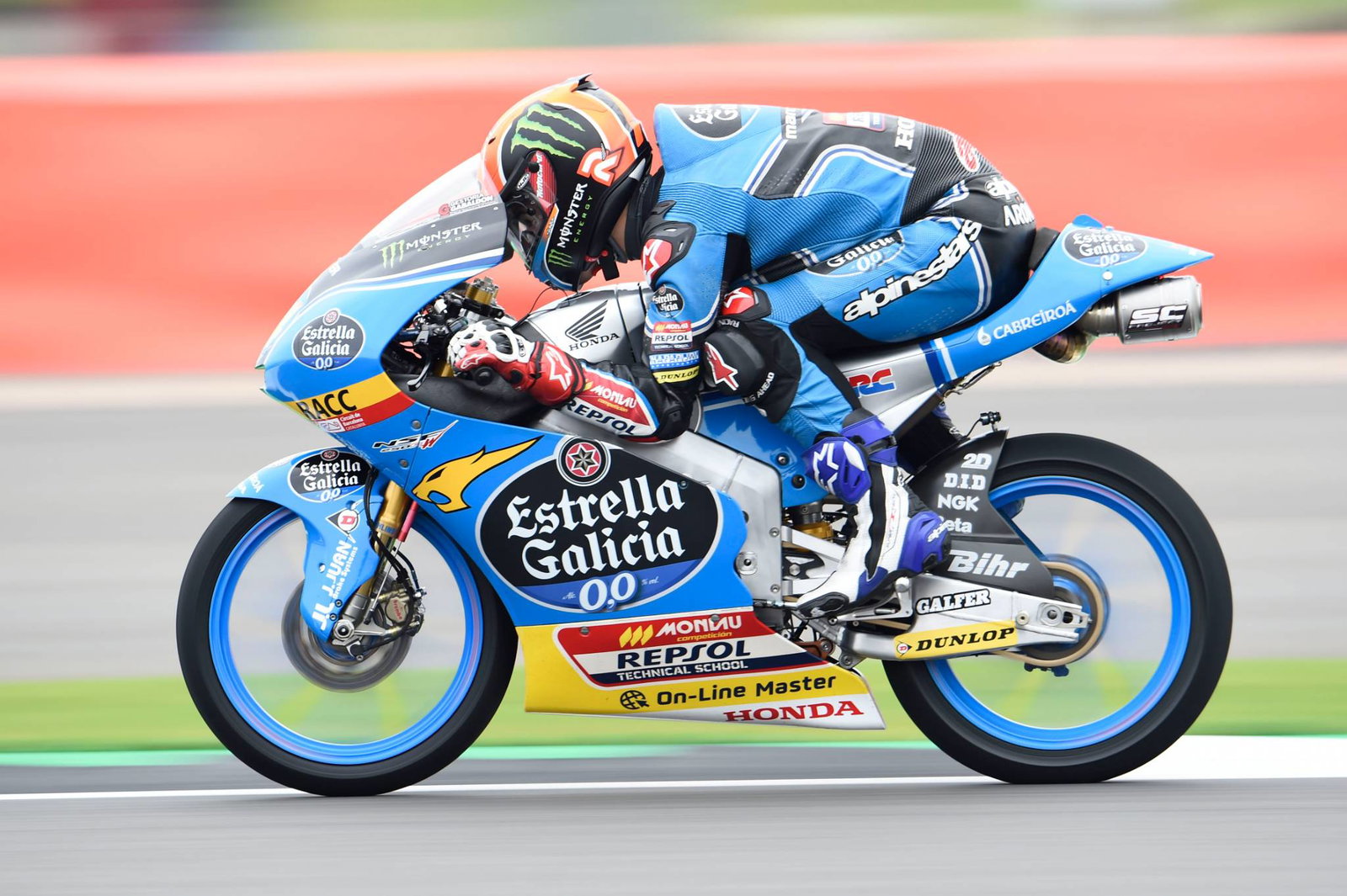 Moto3: Canet wins on countback after Silverstone red flag