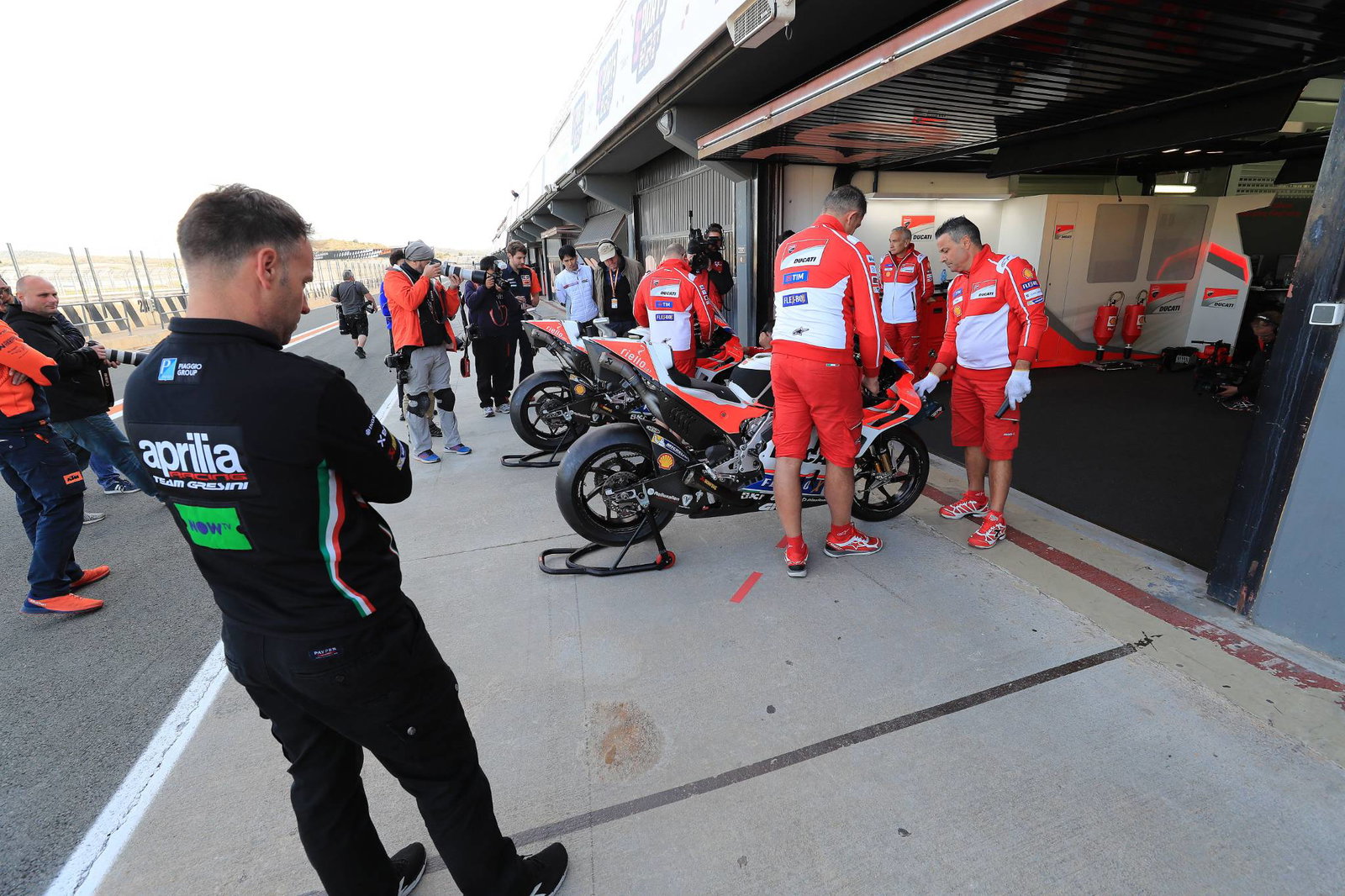 PICTURE: Inside the Ducati MotoGP 'salad box'…
