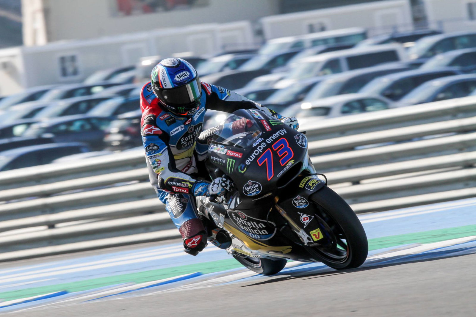 Jerez Moto2 test times - Tuesday