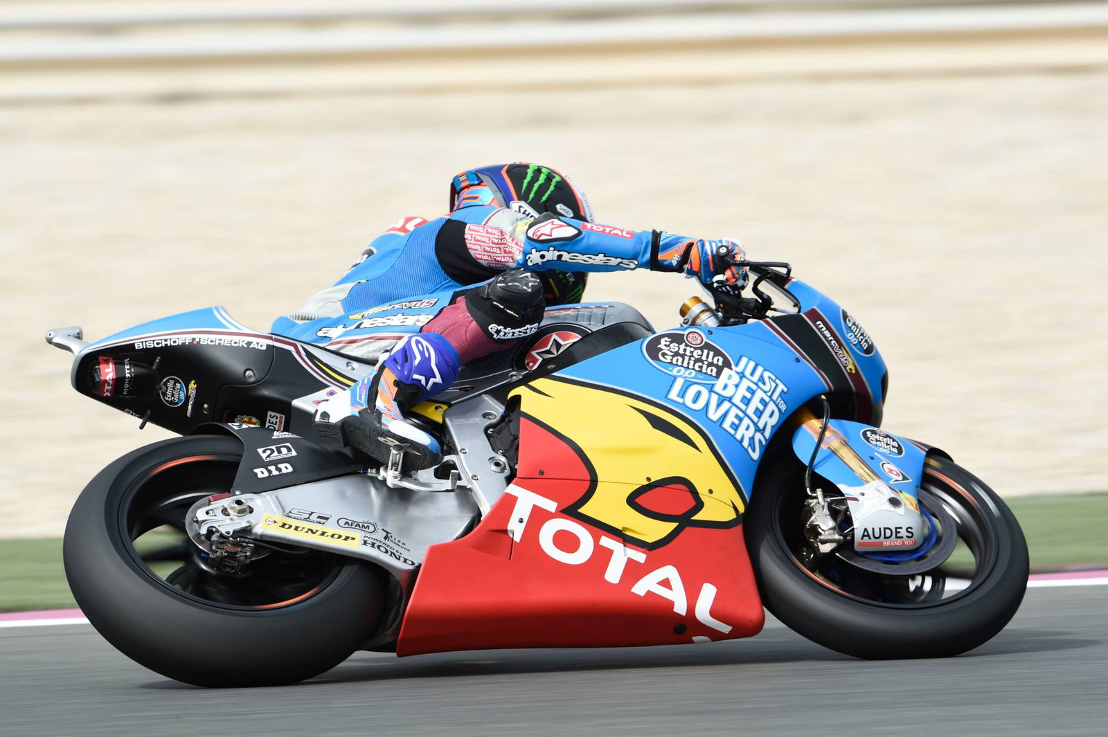 Moto2 Qatar: Marquez fastest, Lowes second on tight opening day