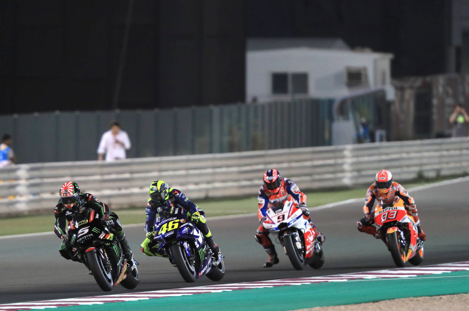 MotoGP Qatar: 'Angry' Rins berkelahi