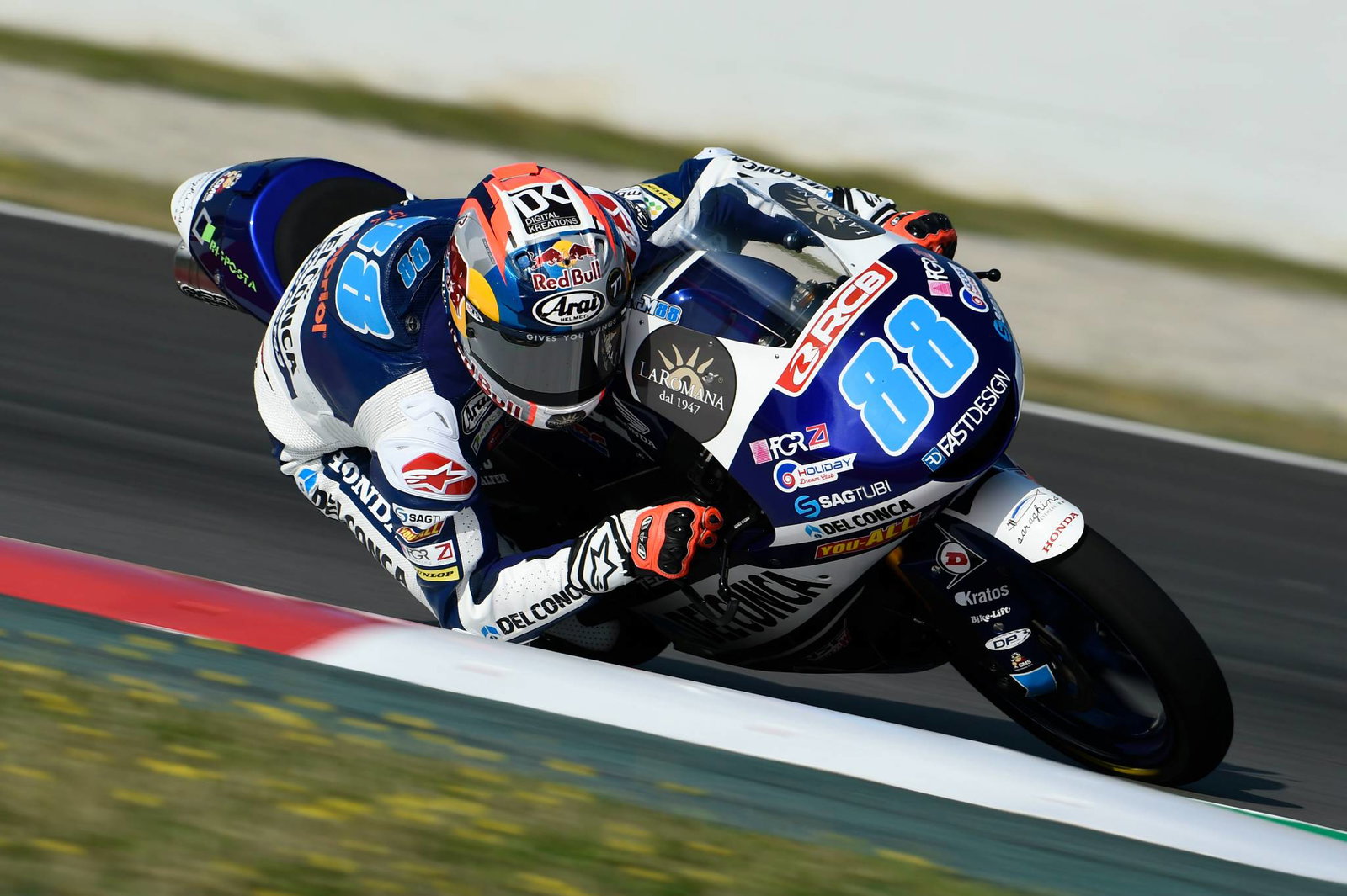 Moto3 Catalunya: Bastianini wins crash filled race