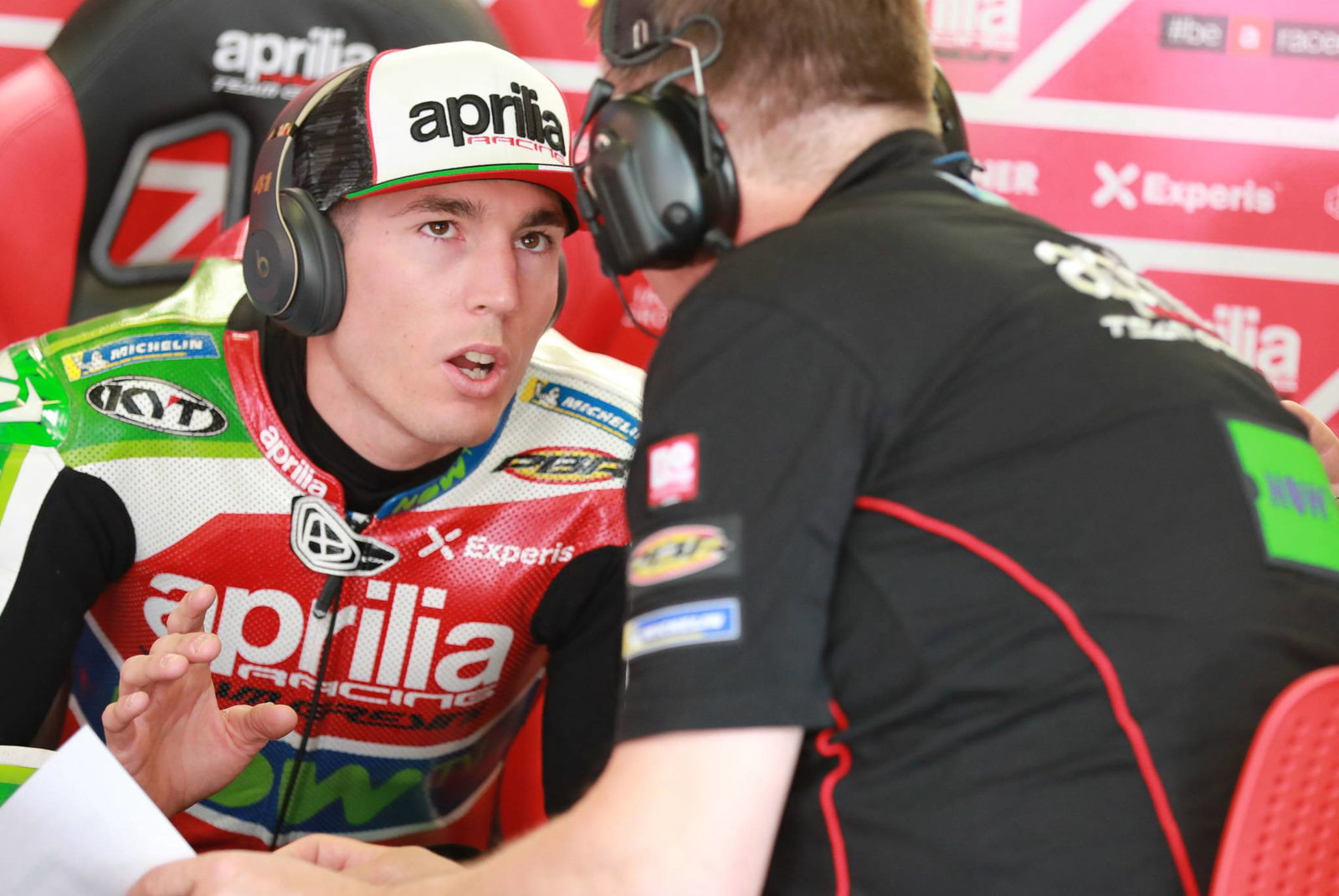 MotoGP: 'Saya ingin tetap membalap untuk Aprilia sampai saya pensiun ”