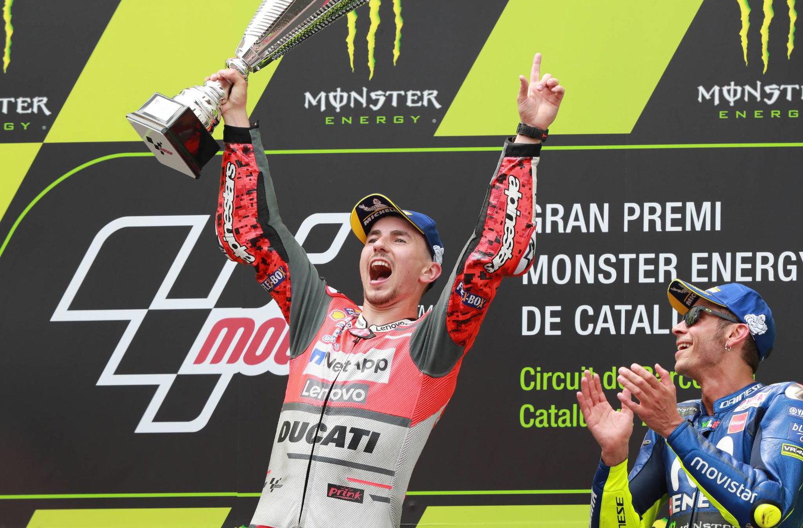 MotoGP Catalunya: Ducati menang beruntun untuk Lorenzo yang dominan