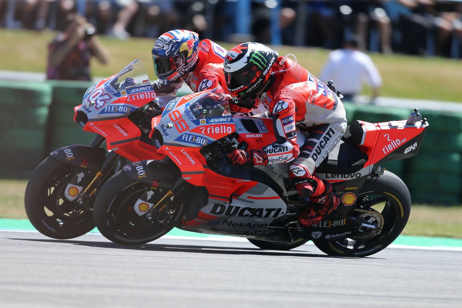 MotoGP: Dovizioso leads Ducati 1-2 in warm-up 
