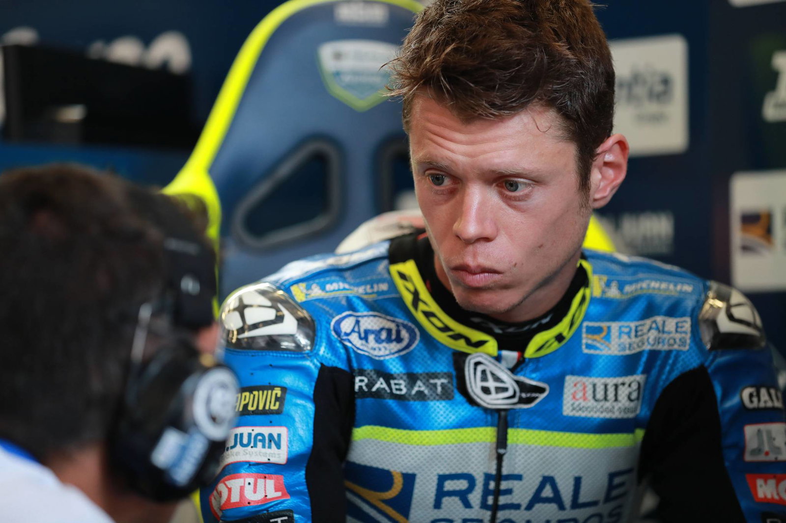 MotoGP Inggris: Morbidelli: Saya melihat dinding air