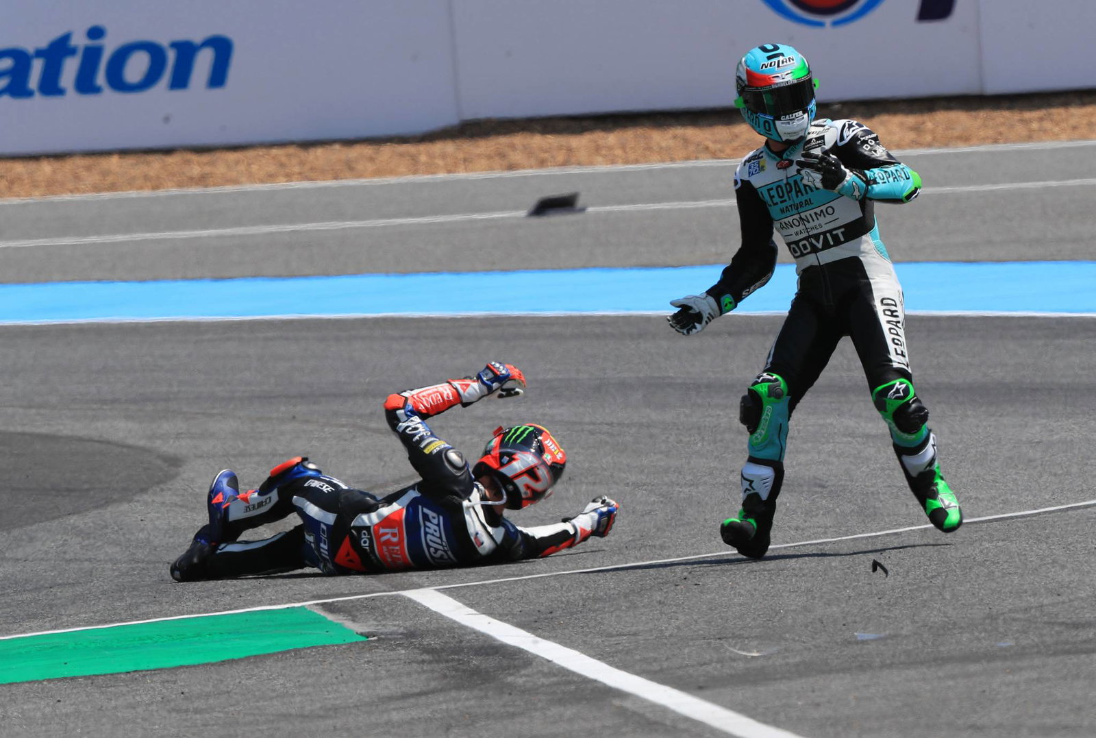 Moto3: Bezzecchi last-turn nightmare, 'crazy weekend' for Martin