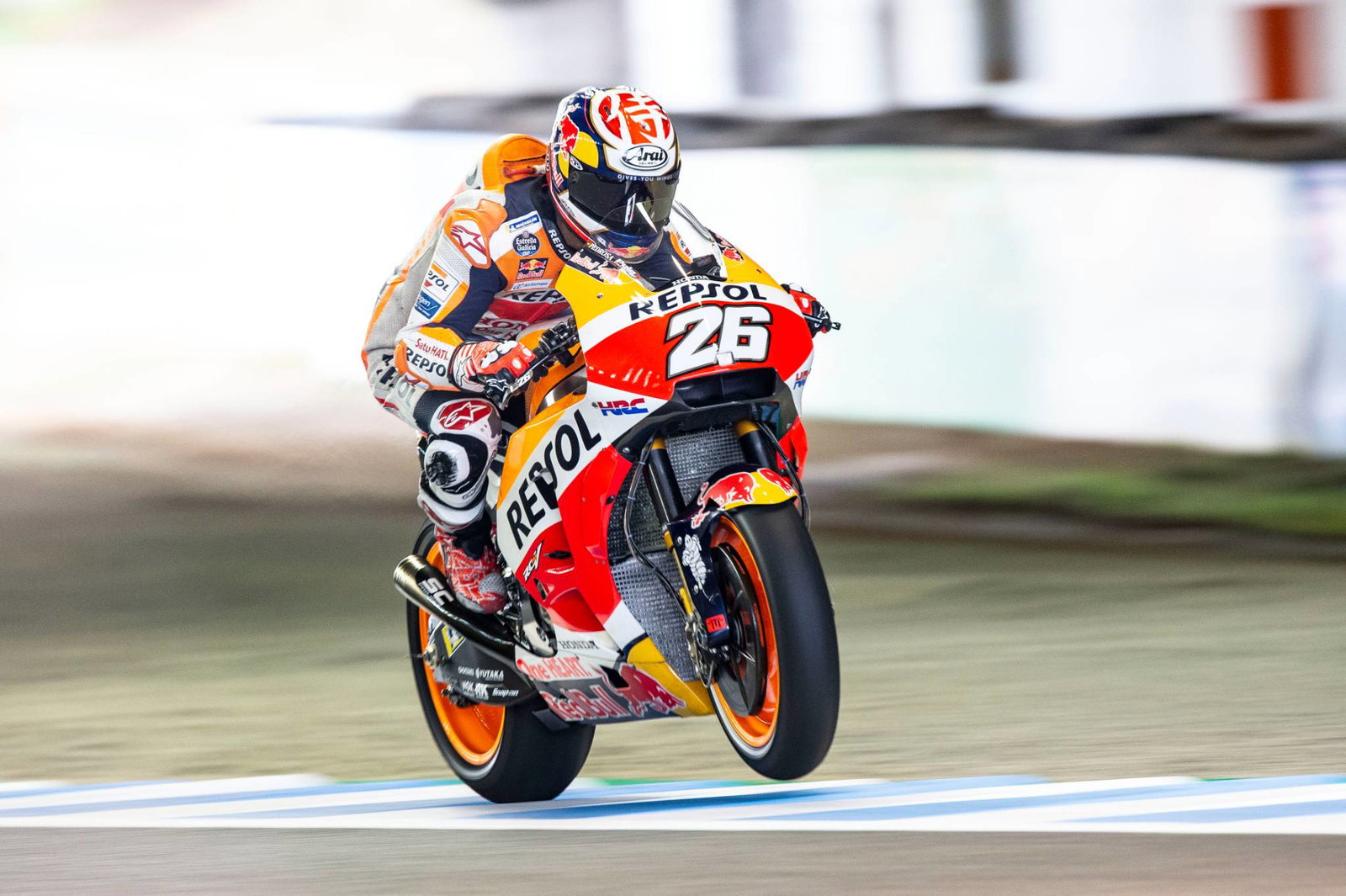 MotoGP: Pedrosa memimpin Redding di FP2 yang lembab