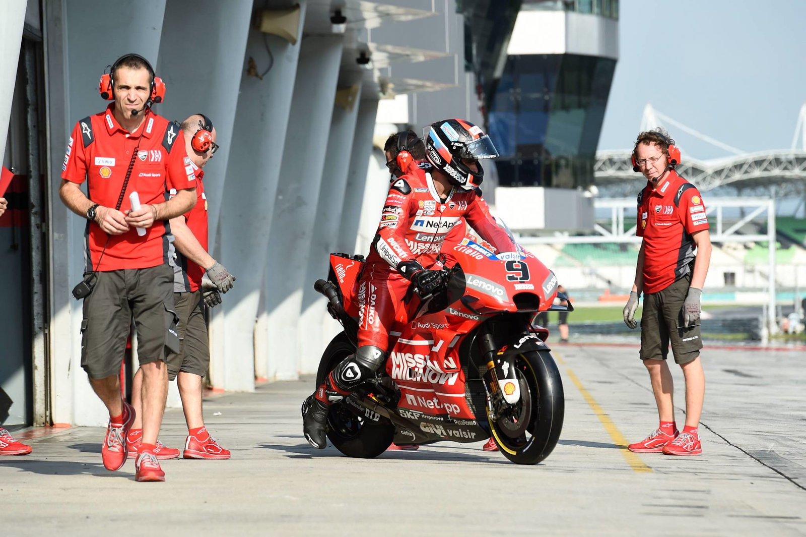 Sepang Test: Ducati unveils 'six wing' fairing