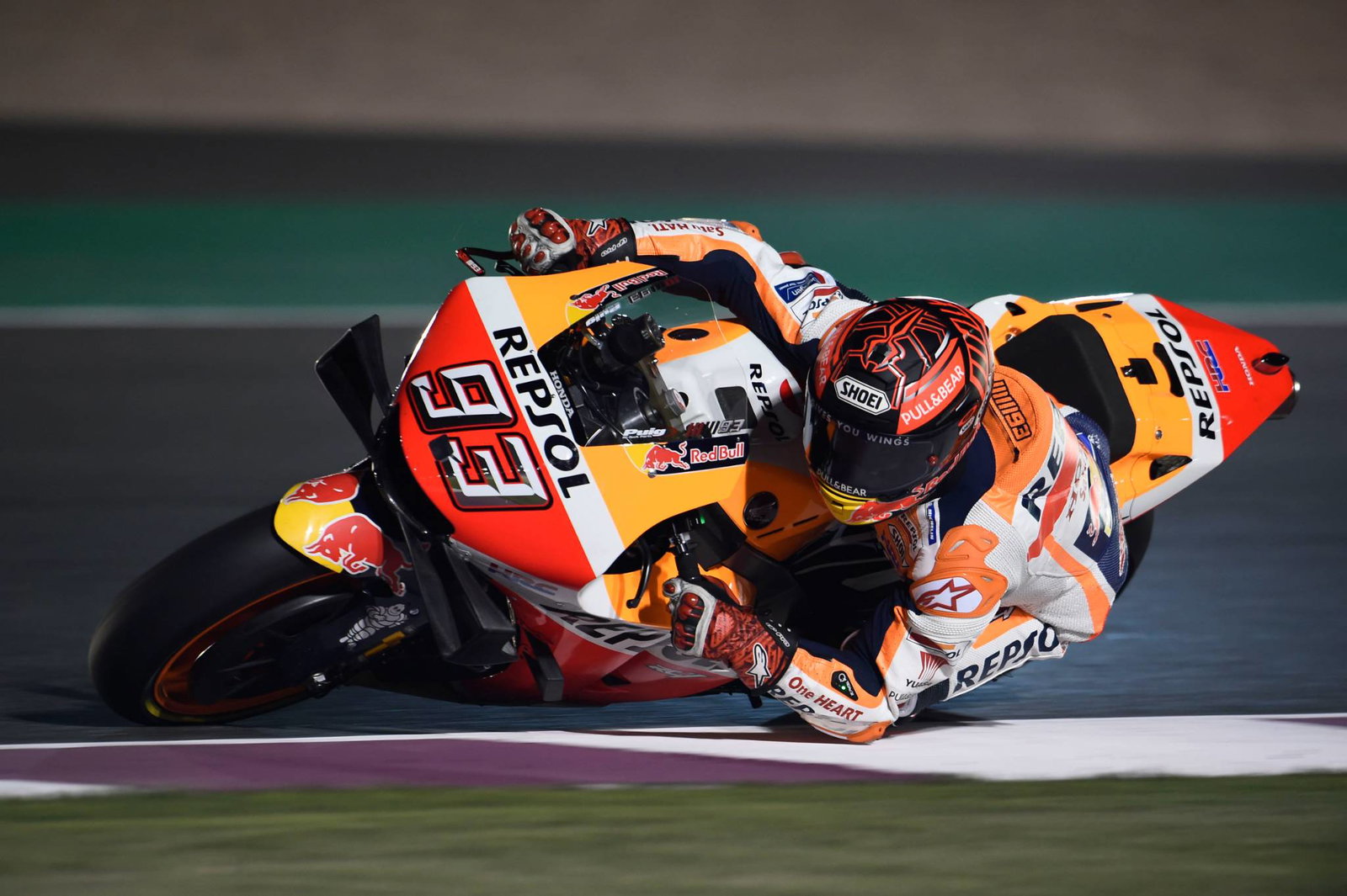 Marquez rockets to the top with Qatar MotoGP lap record