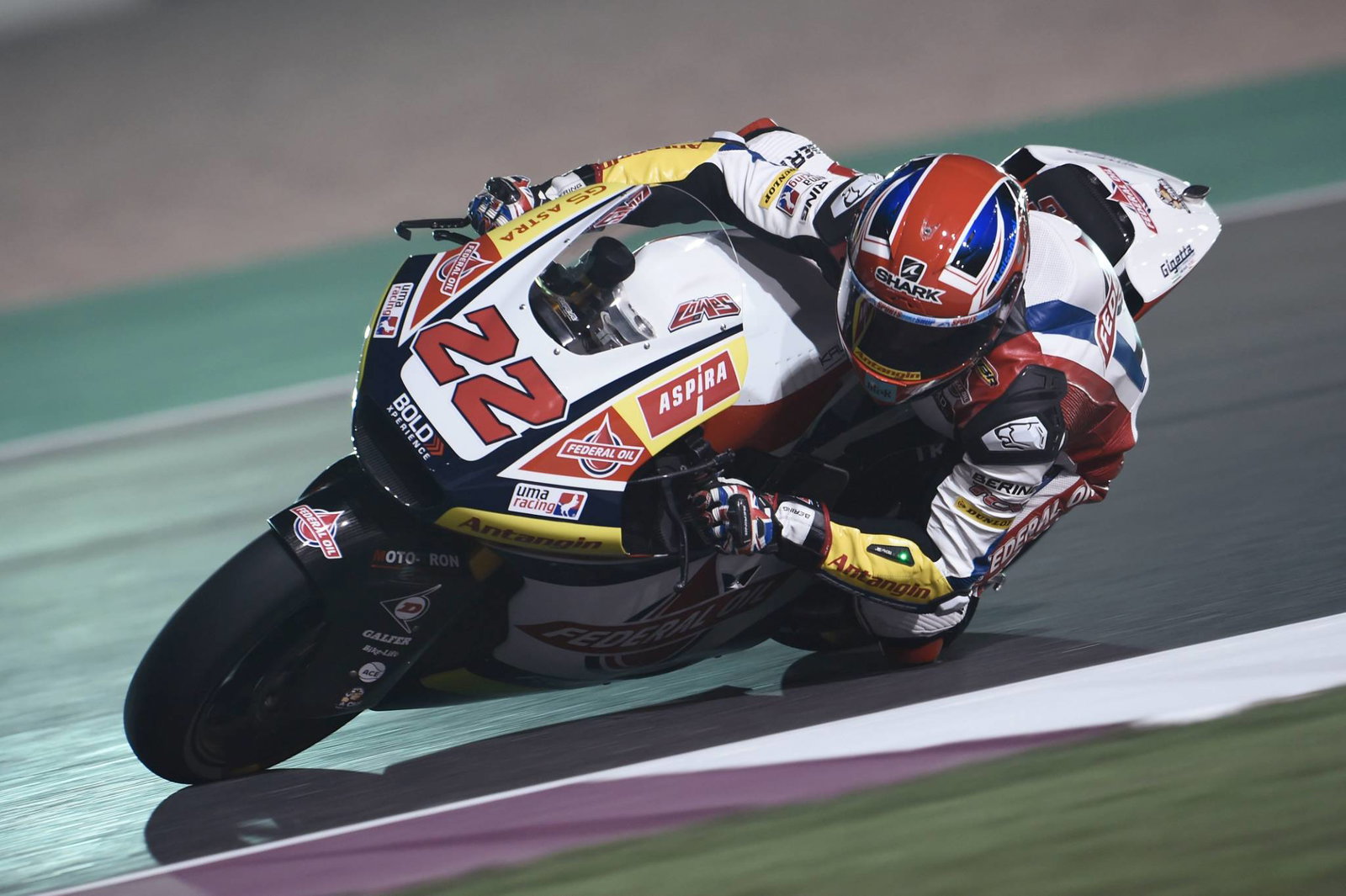 2019 Qatar Moto2 test times - Sunday (Session 1)