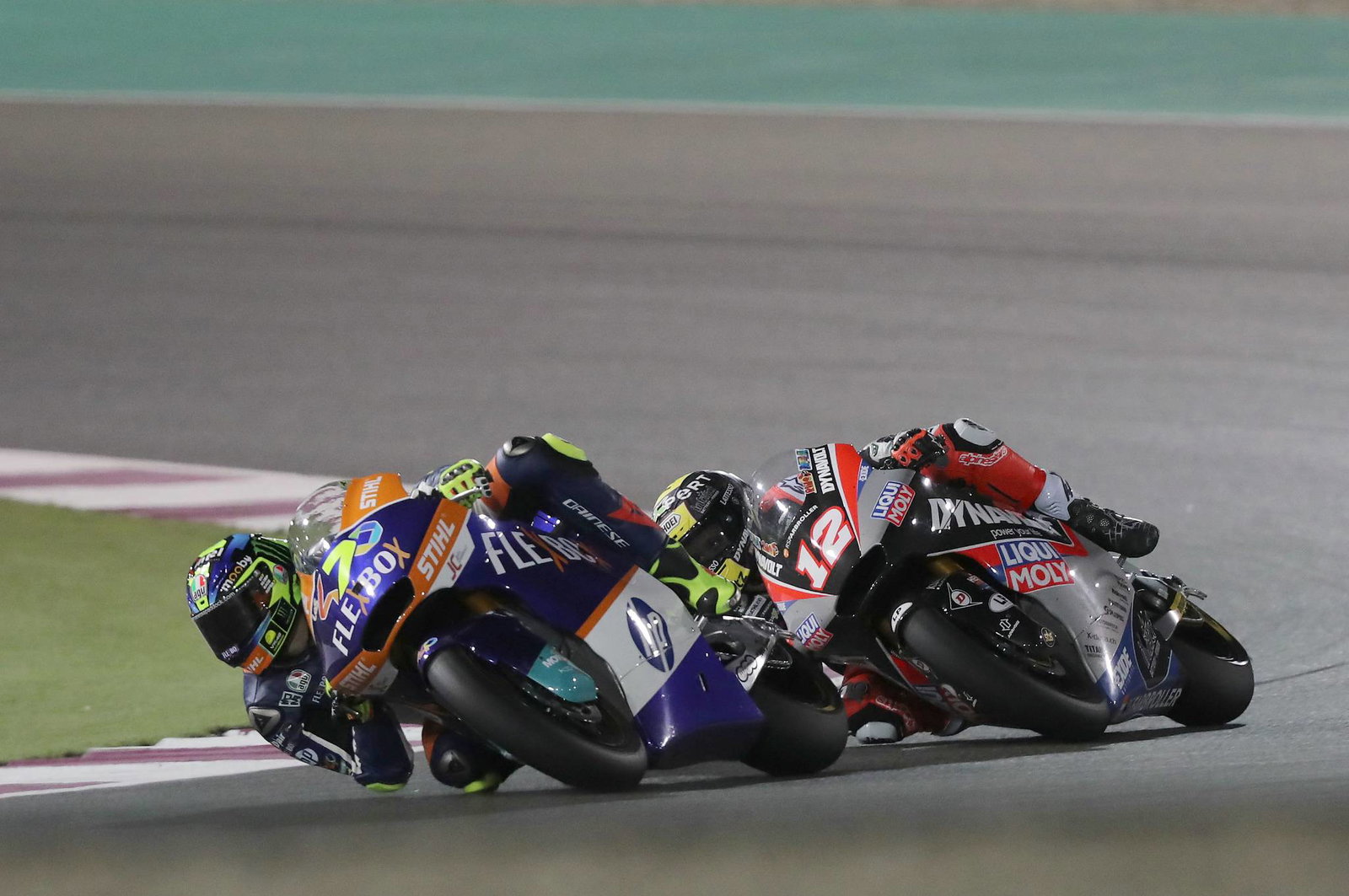 Moto2 Qatar: Baldassarri selamat dari tugas Luthi untuk meraih kemenangan