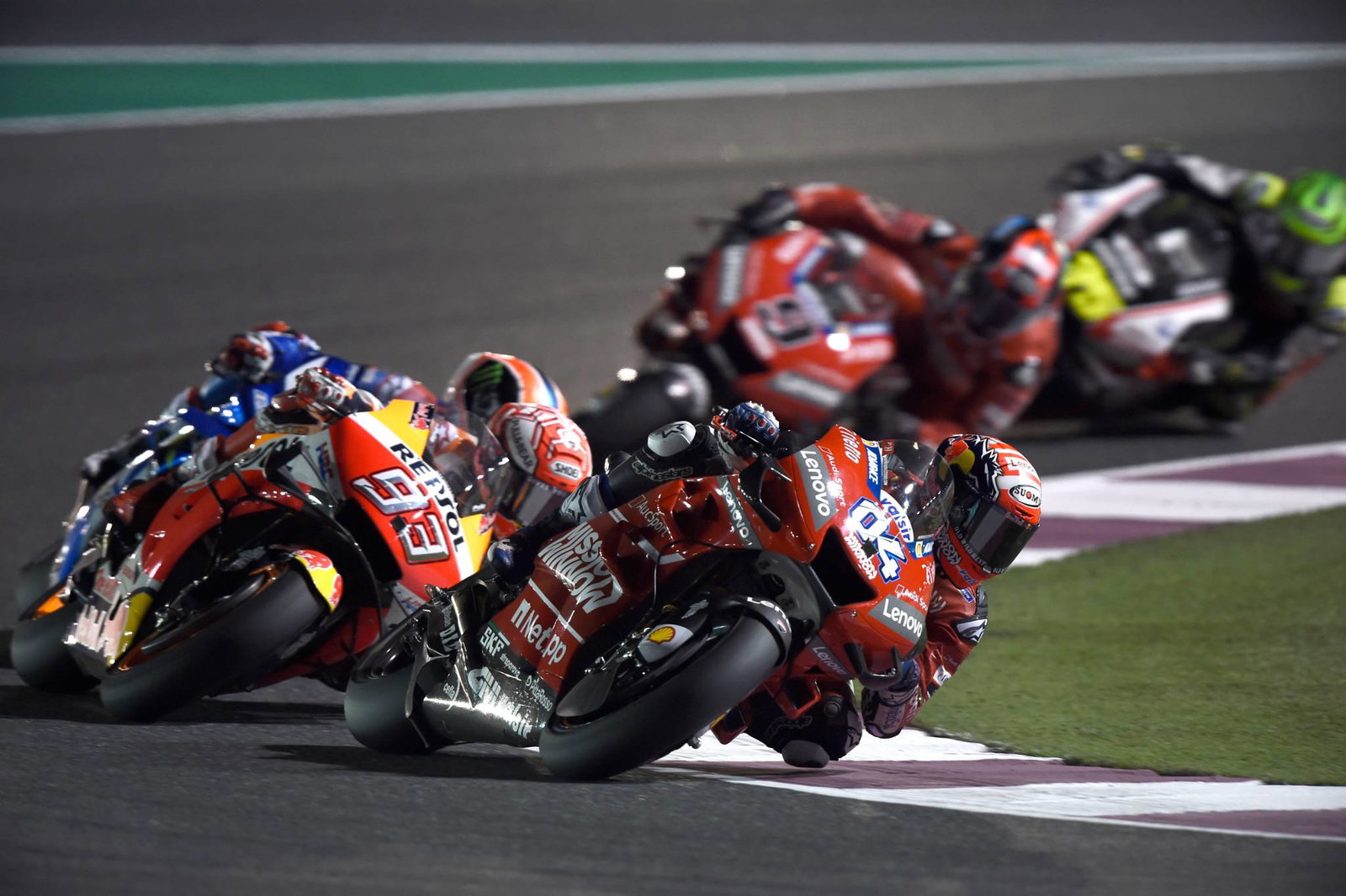 Marquez: Dovizioso’s slow pace helped me