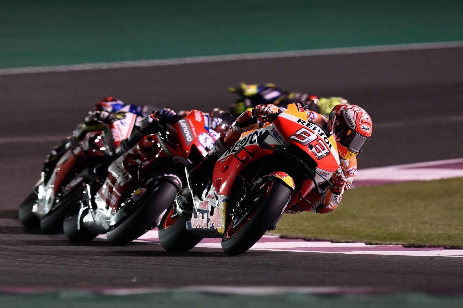 Qatar: Lap tercepat Quartararo setelah grid macet mimpi buruk