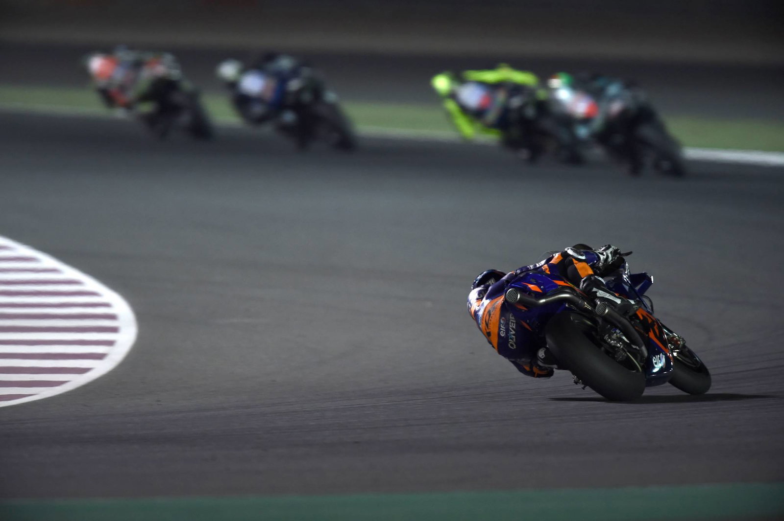 Aprilia: A wing creates downforce...