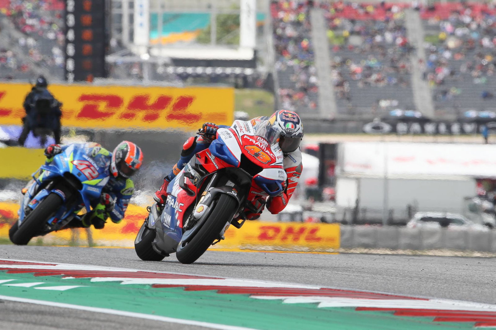 Pole-sitter Marquez leads Dovizioso in warm-up