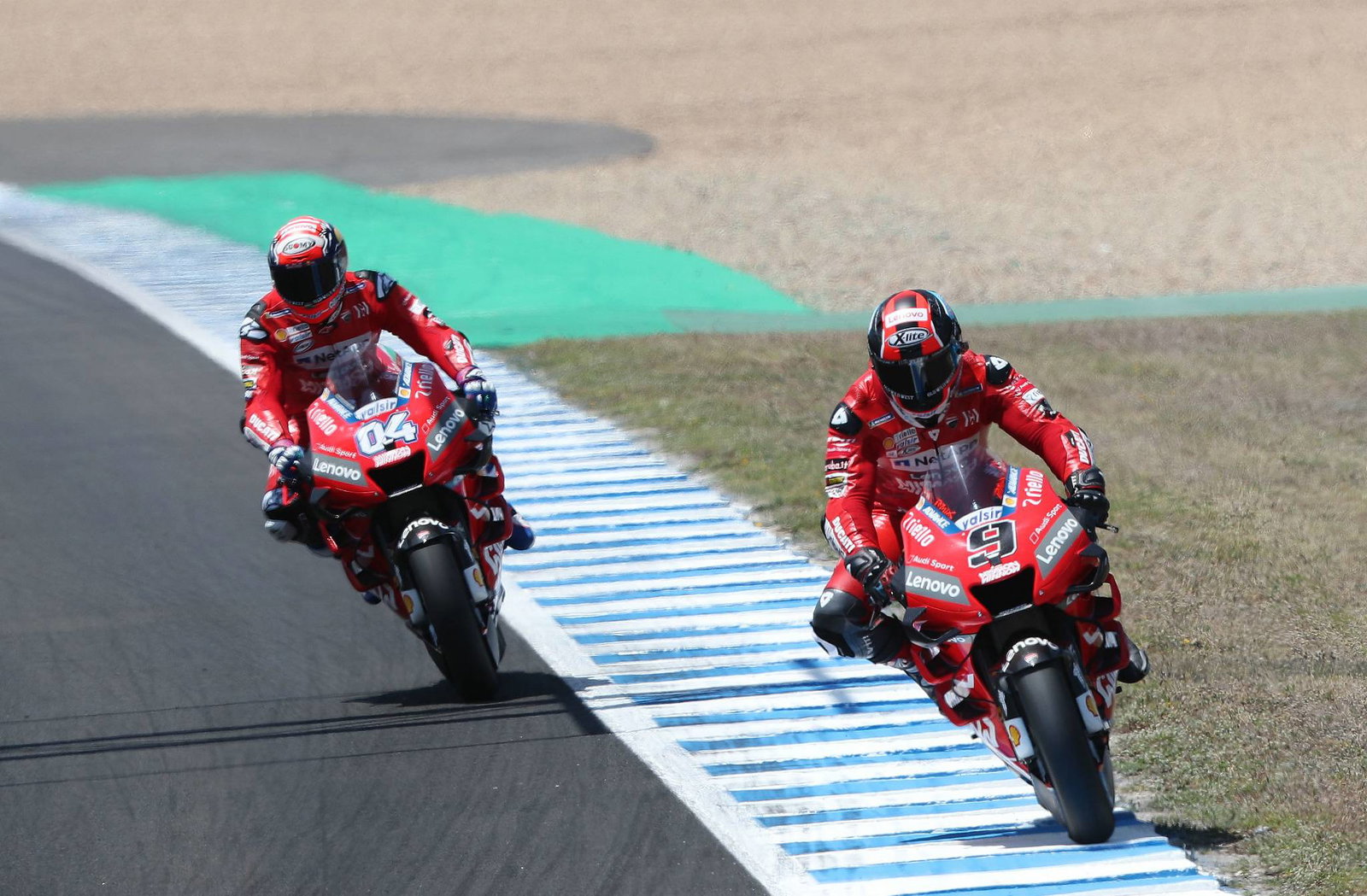 Petrucci beats Marquez with lap record, Rossi and Vinales in Q1