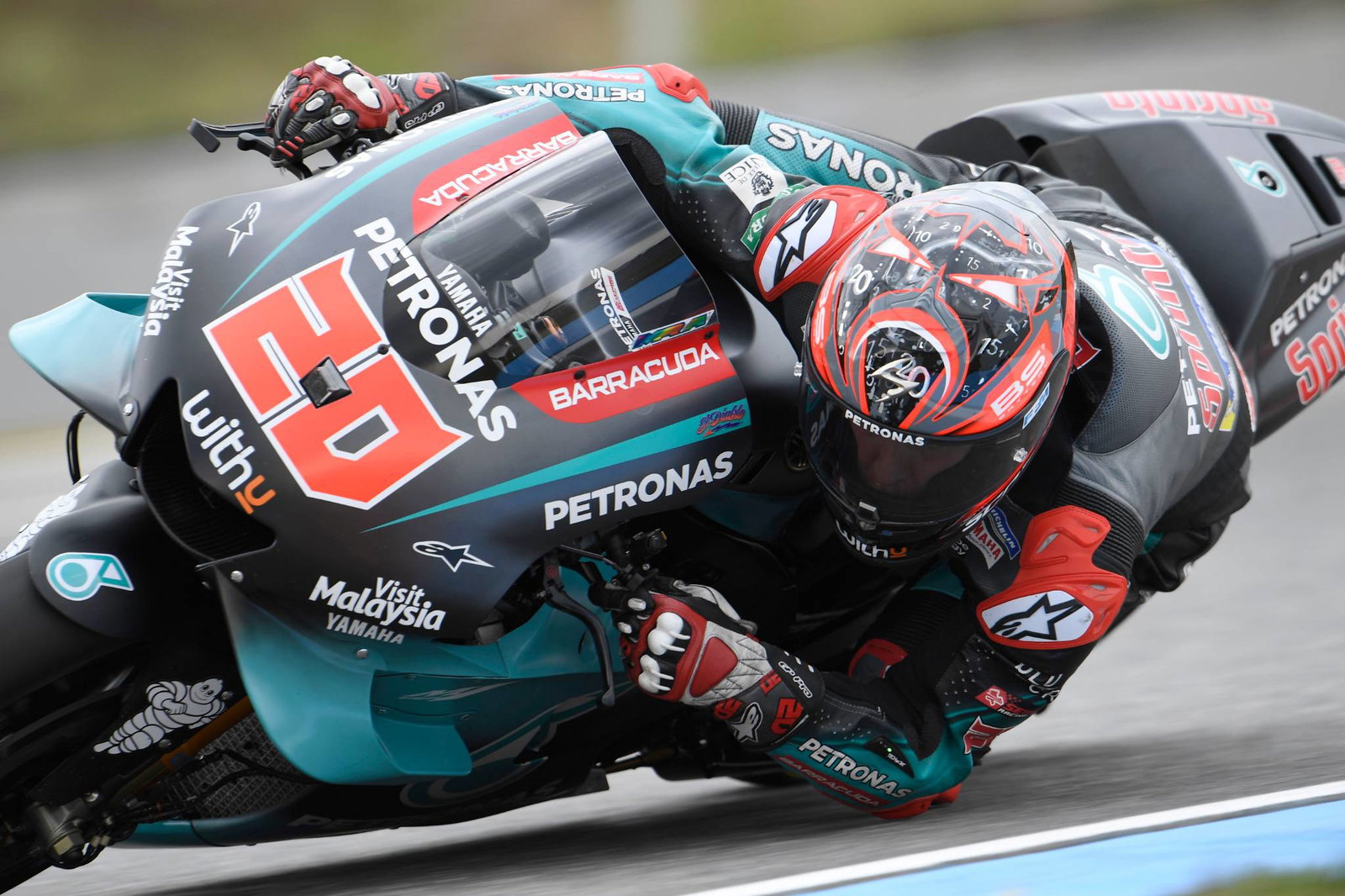 Brno: Miller: The front tyre light was on…