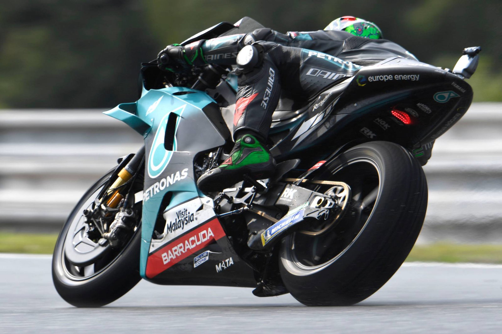 Morbidelli tops Austria warm-up before rain returns