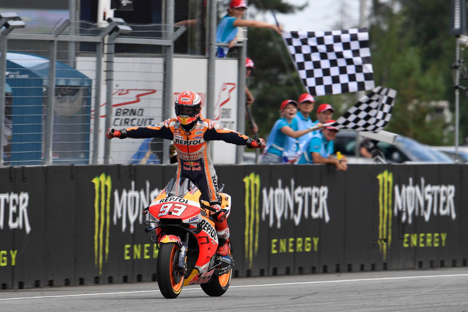 2019 Brno: MotoGP Championship standings
