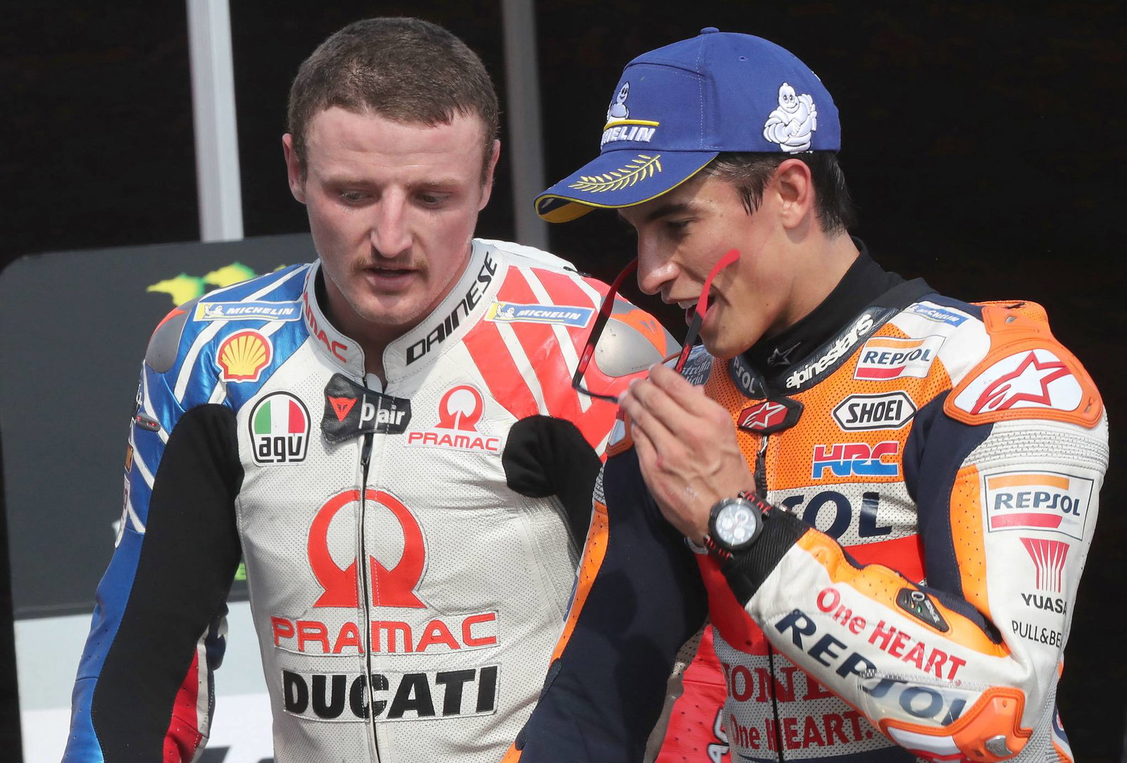 Dovizioso takes ‘big open door’ to podium from Rins, Morbidelli clash