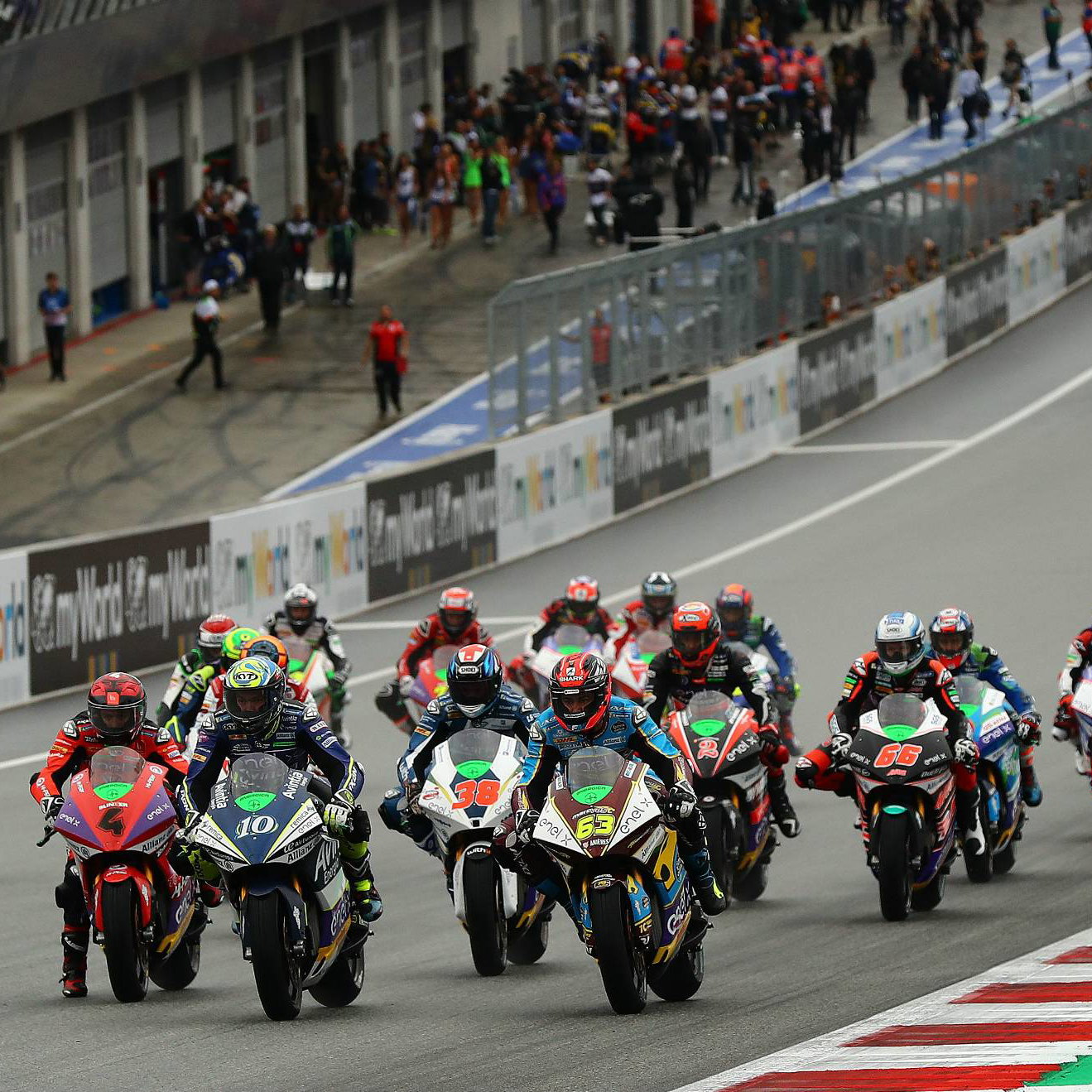 How to race a MotoE bike…