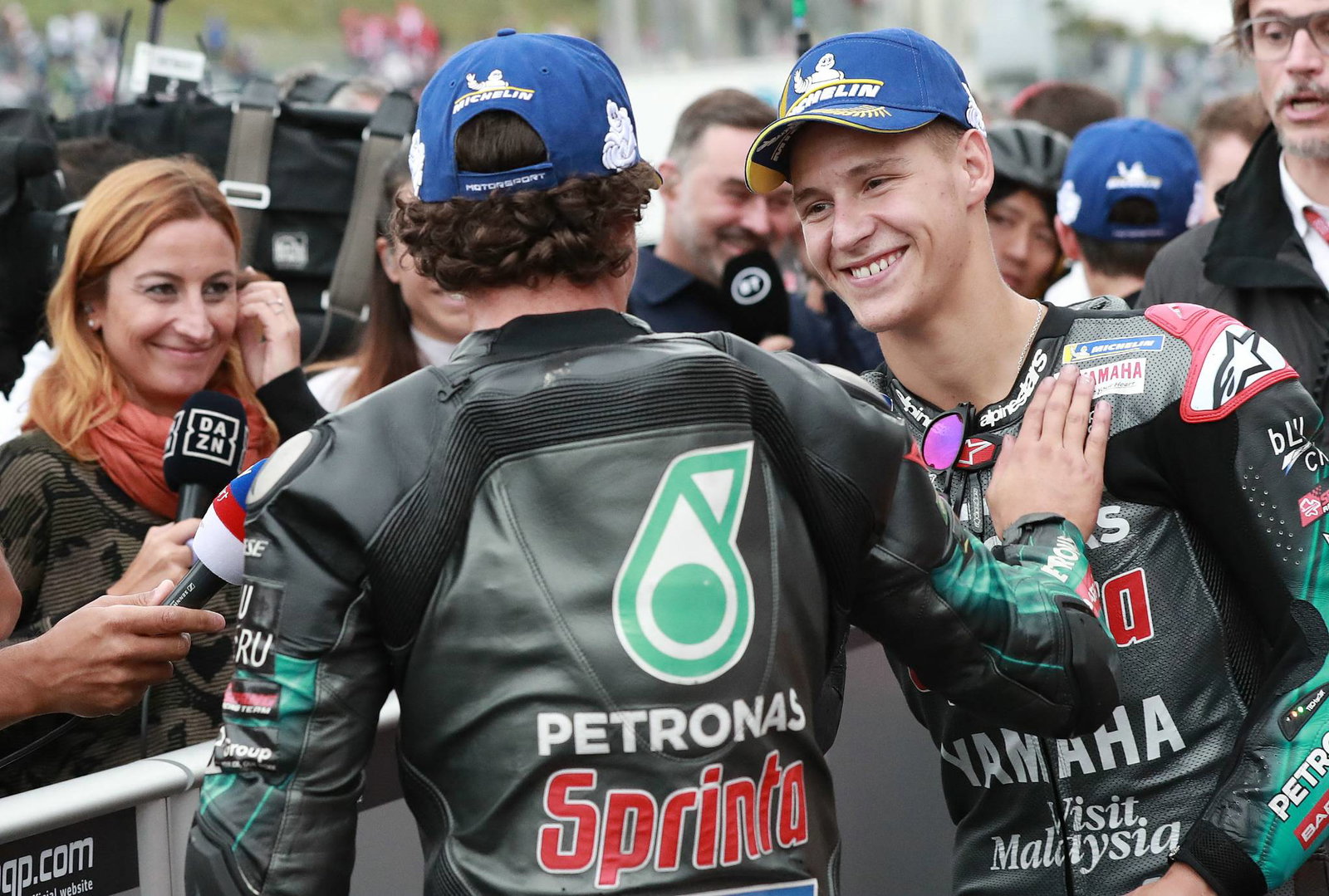 Saksikan penyelamatan dramatis Alex Marquez: 'Di atas motor, tidak begitu menyenangkan!'