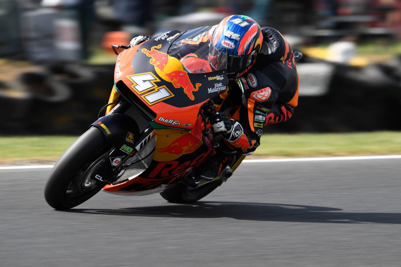 Moto2 Phillip Island: Navarro on top as rain stops play