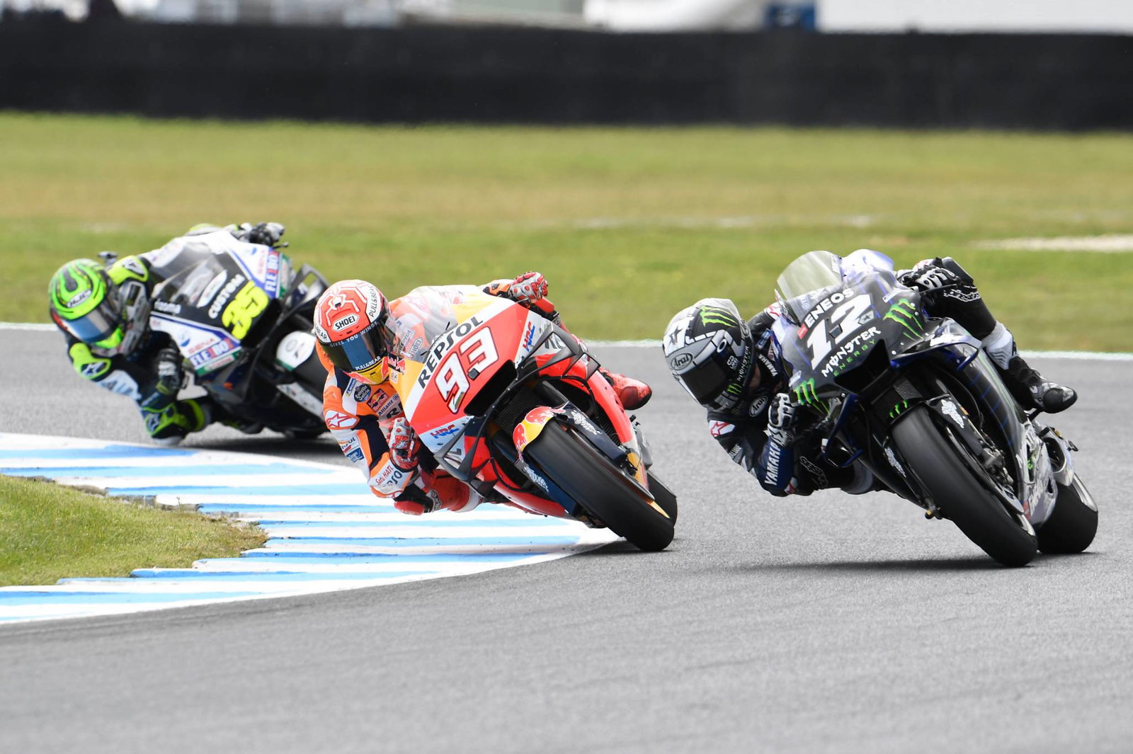 Crutchlow naik podium setelah 'dihantui' oleh kecelakaan Phillip Island
