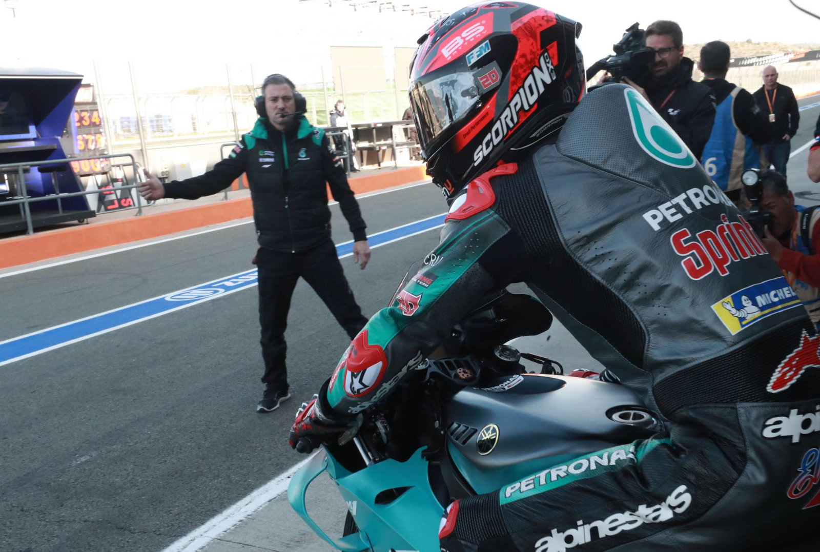 Valencia Test: Quartararo eager to try 2020 Yamaha