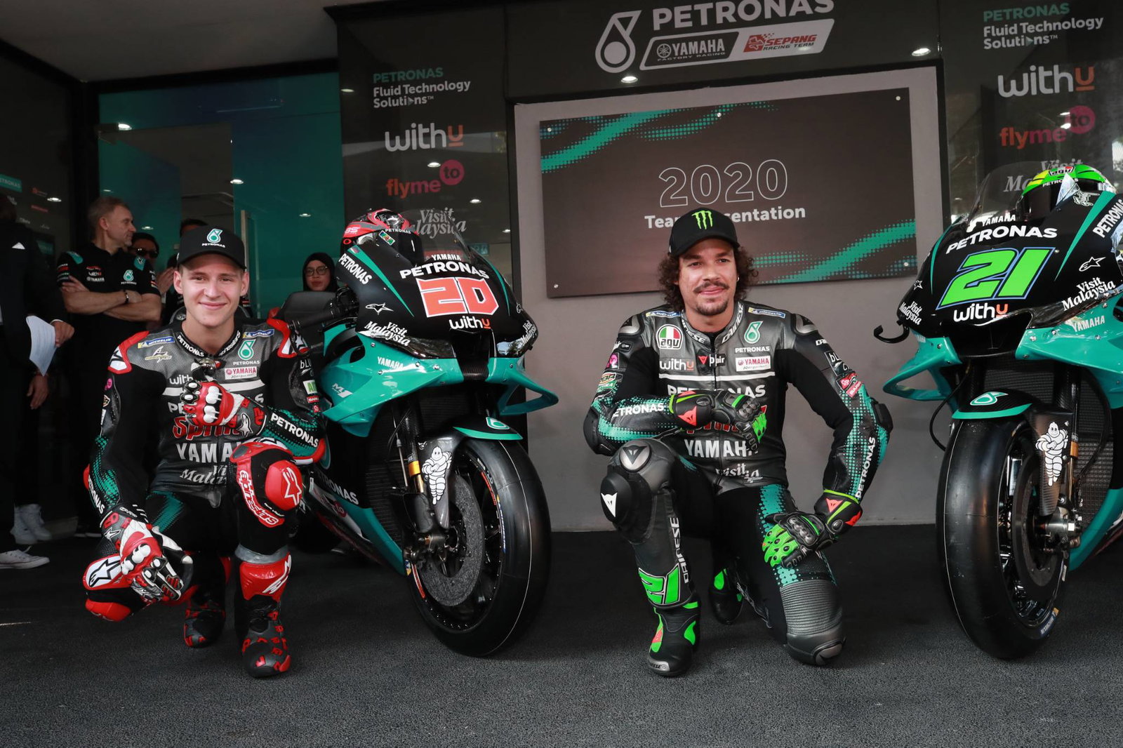 Petronas Yamaha unveils 2020 MotoGP team colours