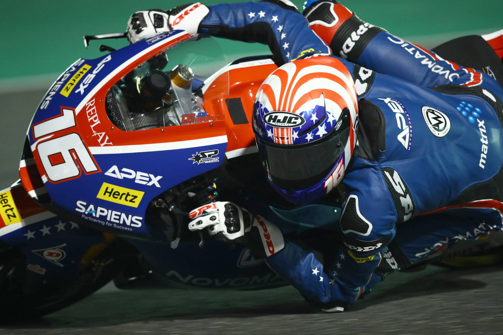 Roberts pada rekor kecepatan untuk memimpin Qatar Moto2 FP2
