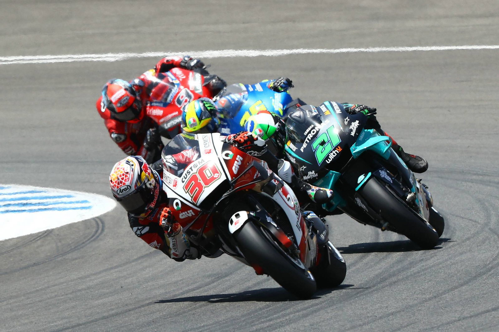 Andalucia MotoGP: 'Whiskey throttle' prompts Crutchlow to pit, returns