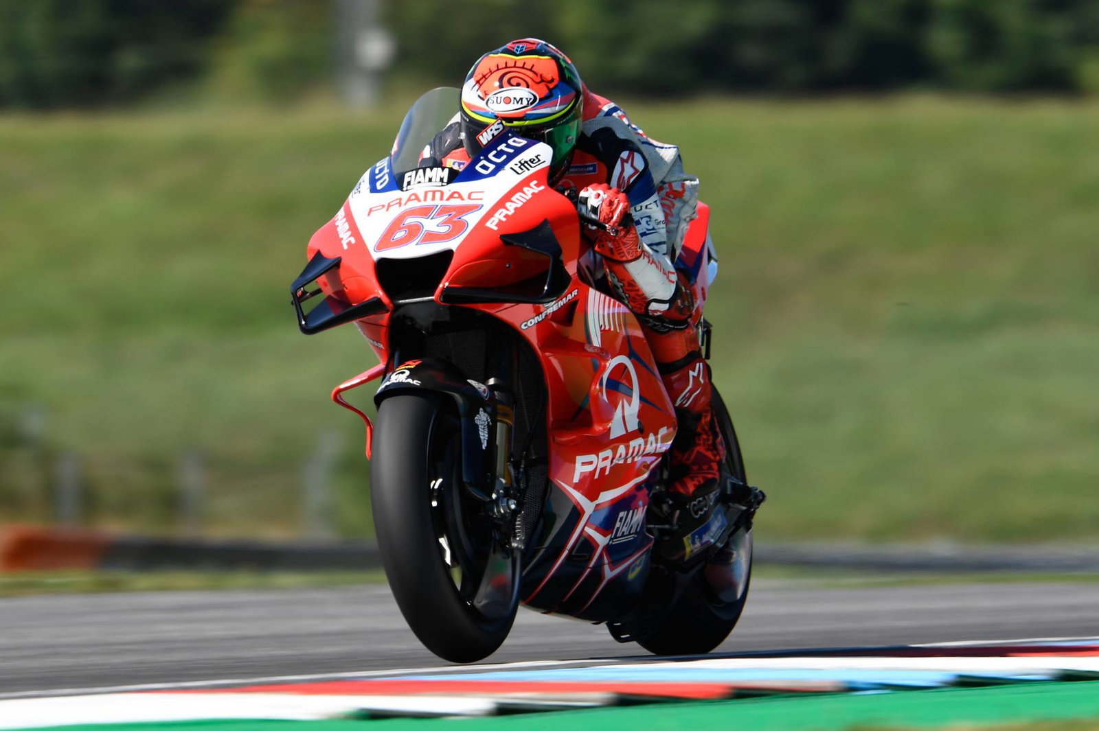 Brno MotoGP: Miller 'stands up, lets the thing go nuts underneath me'