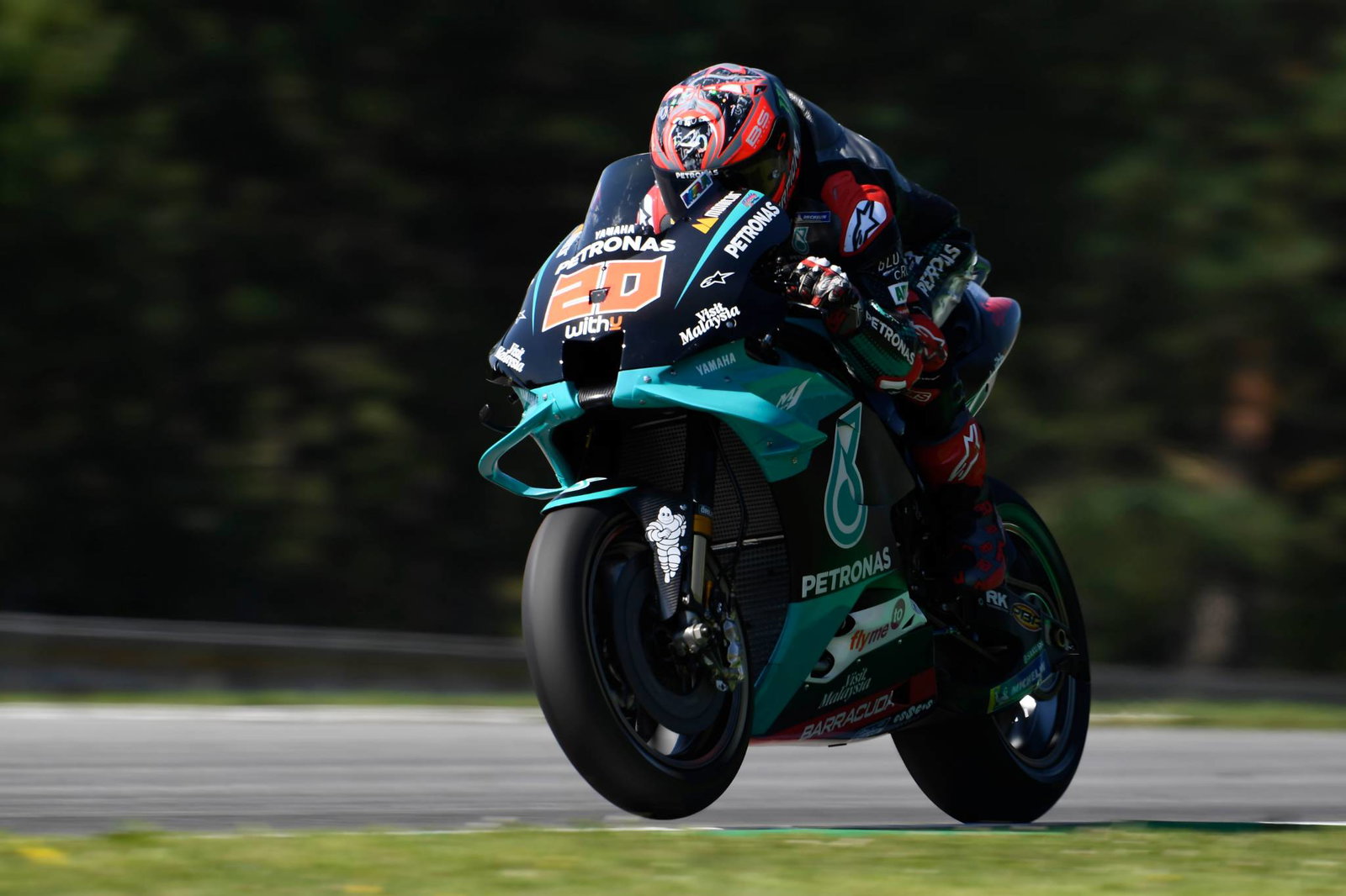Brno MotoGP: Quartararo punches in top FP2 time in Petronas Yamaha 1-2