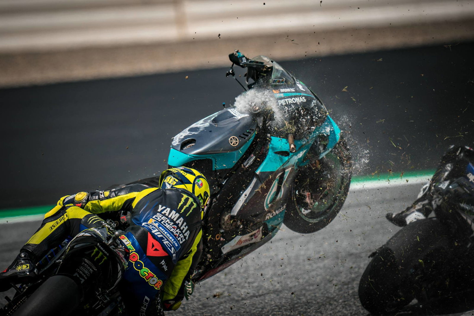 Mir proves himself to break MotoGP podium duck in style